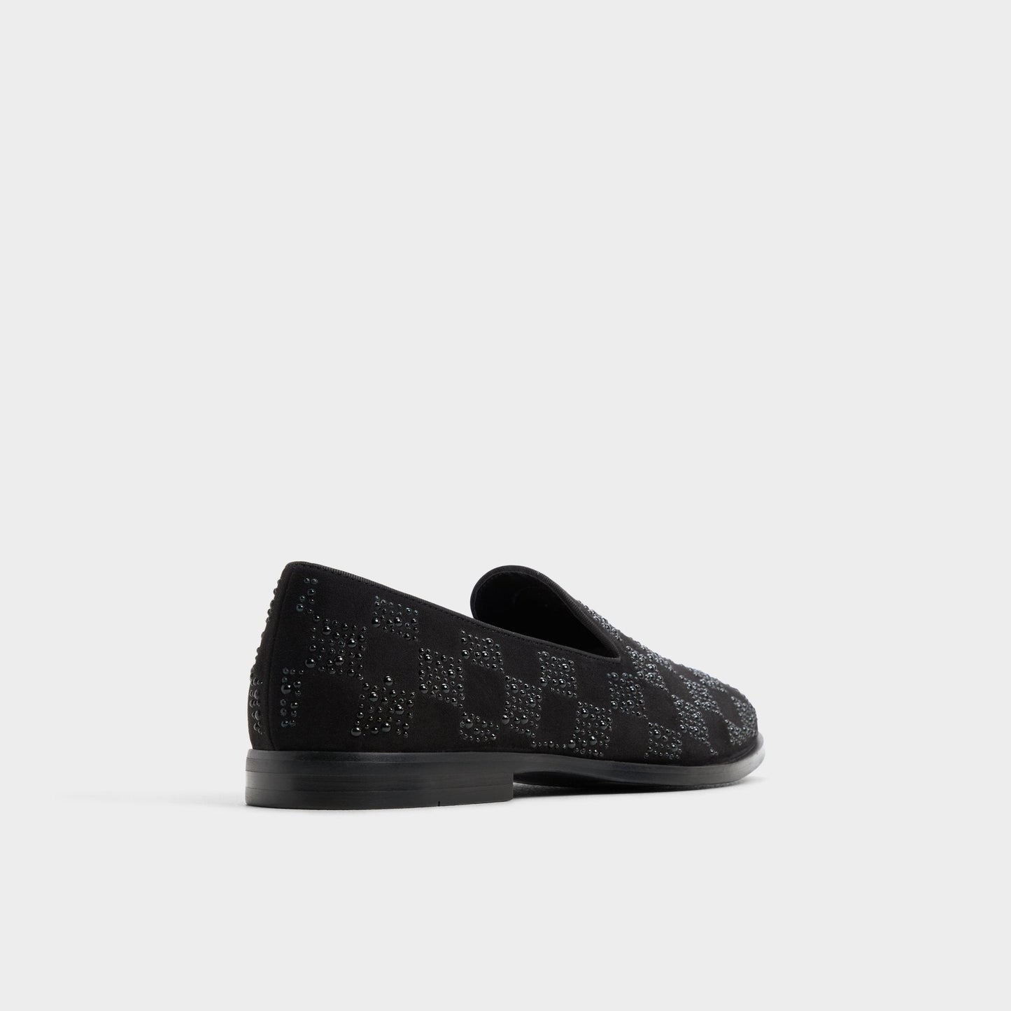 Aldo Casino Other Black Synthetic Textured Men's Dress Shoes - Loafer Men