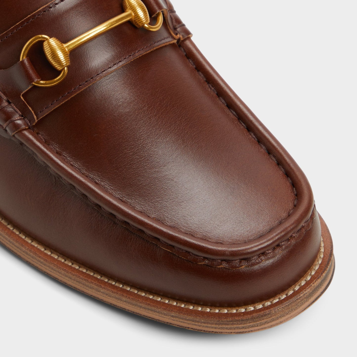 Aldo Wildwoodd Medium Brown Men's Dress Shoes - Loafer Men