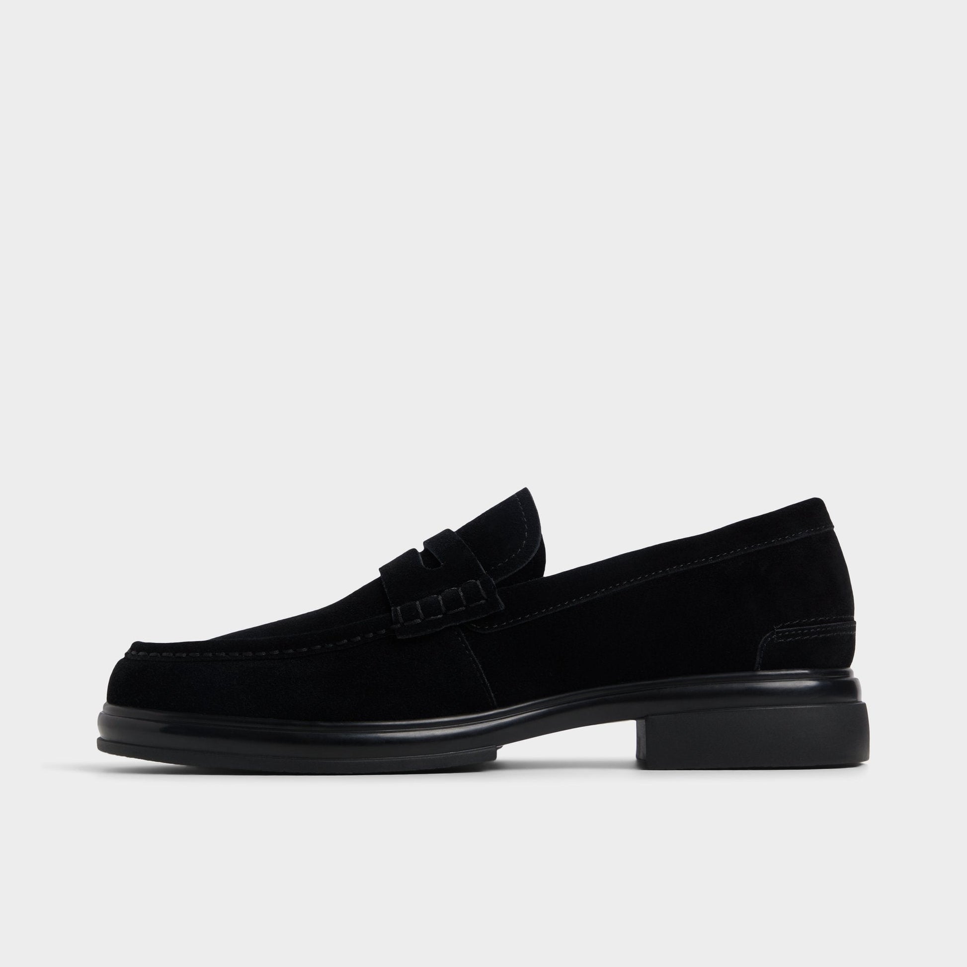 Aldo Tucker Black/Black Men's Dress Shoes - Loafer Men