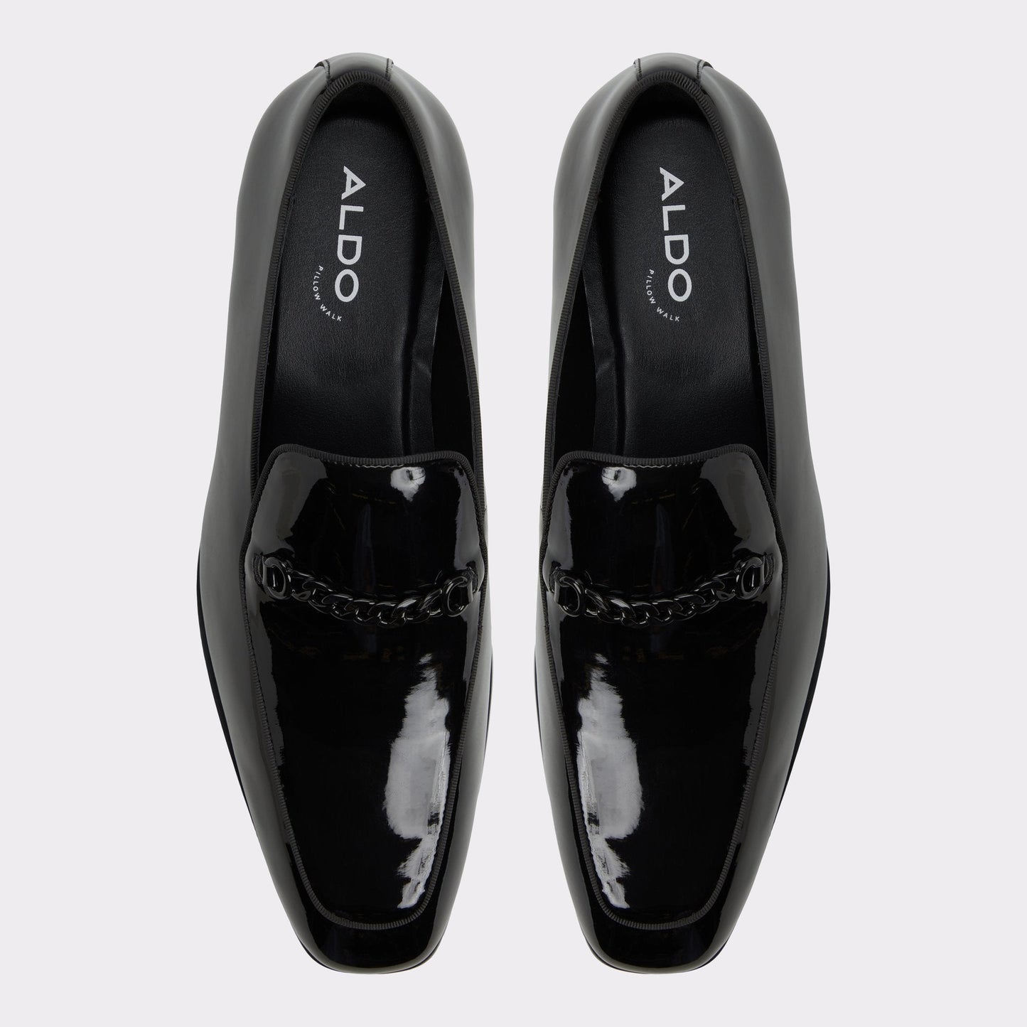 Aldo Umo Black Men's Dress Shoes - Loafer Men