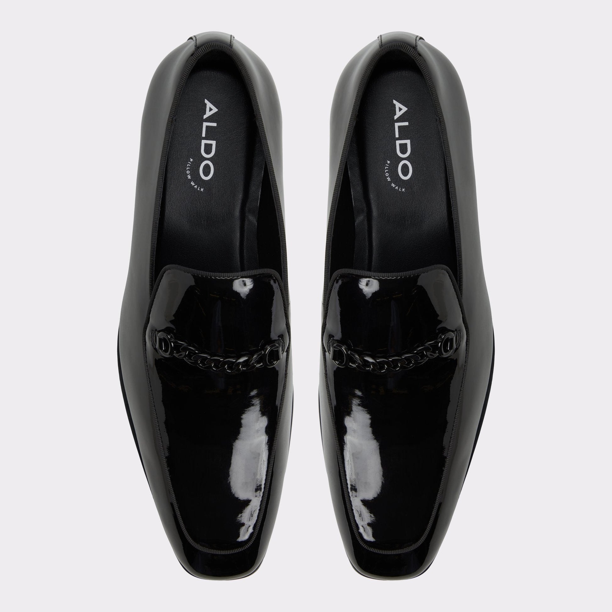 Aldo Umo Black Men's Dress Shoes - Loafer Men