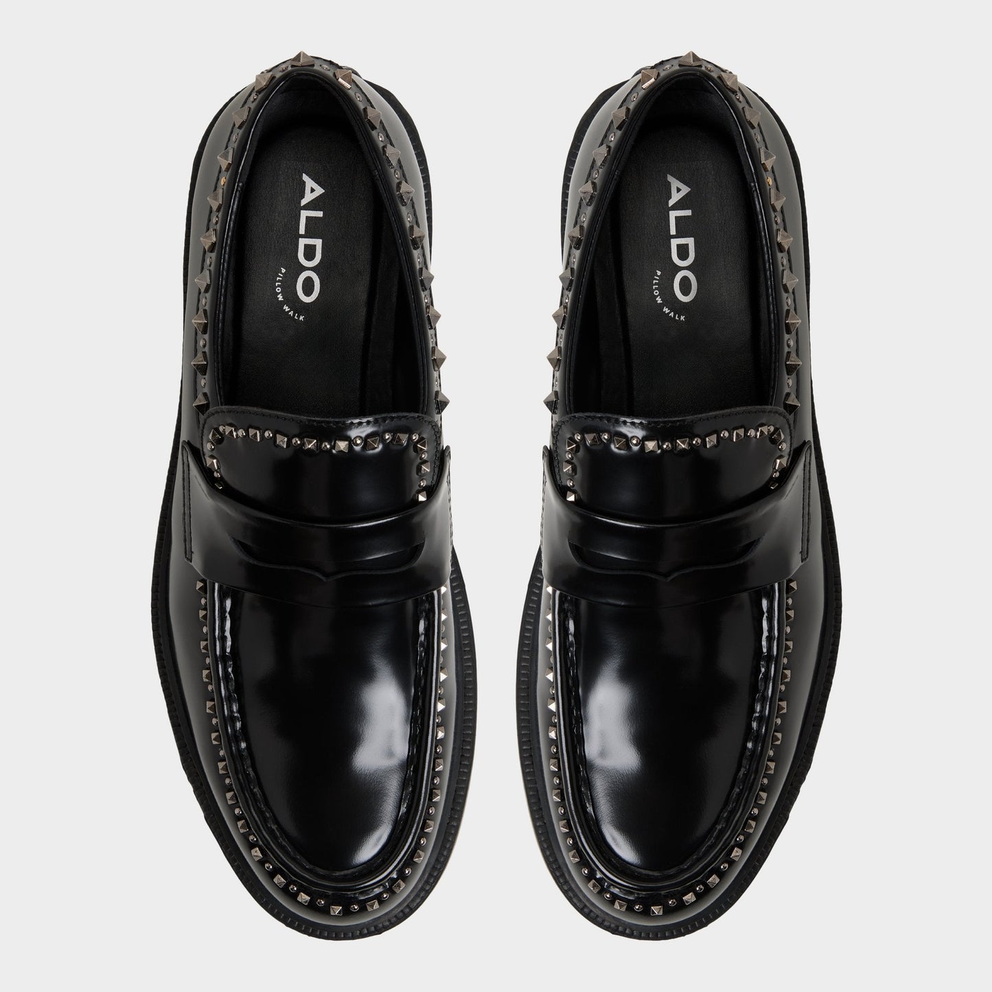 Aldo Zollo Black Men's Loafers & Slip-Ons - Loafer Men