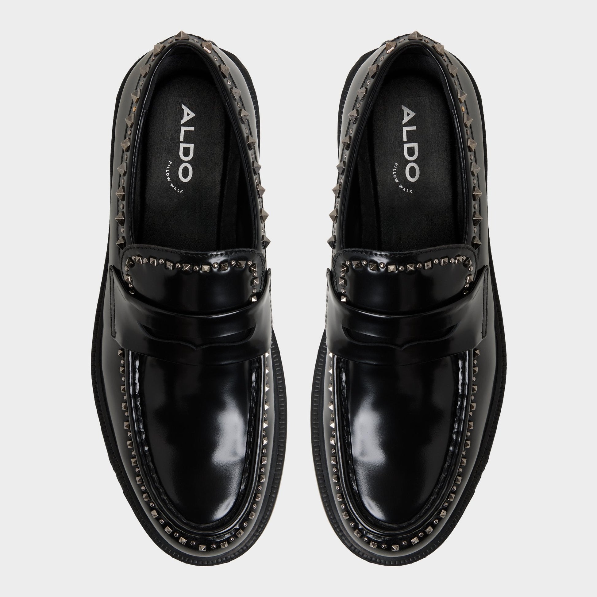 Aldo Zollo Black Men's Loafers & Slip-Ons - Loafer Men