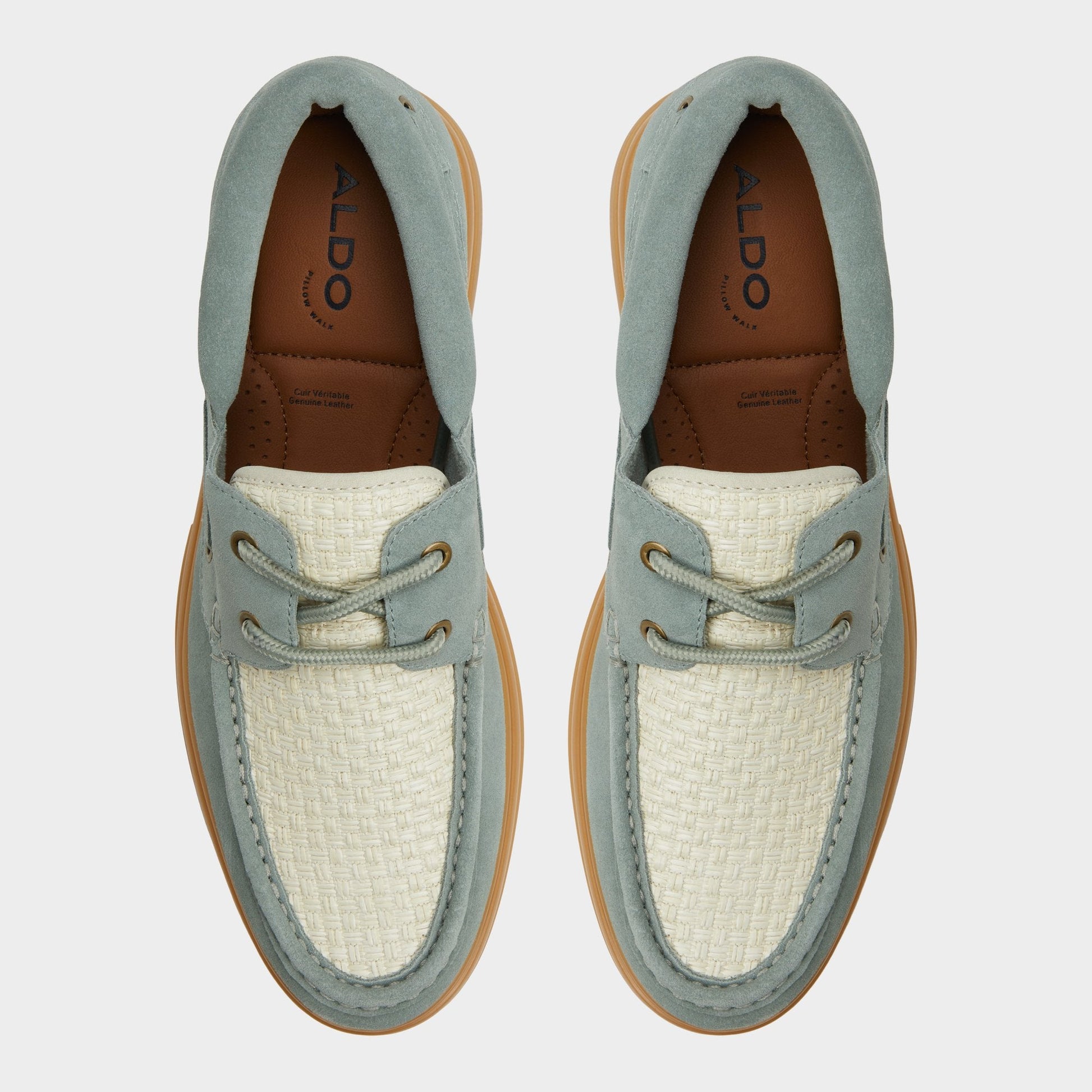 Aldo Seaexplorer Cognac Men's Dress Shoes - Boat shoe Men