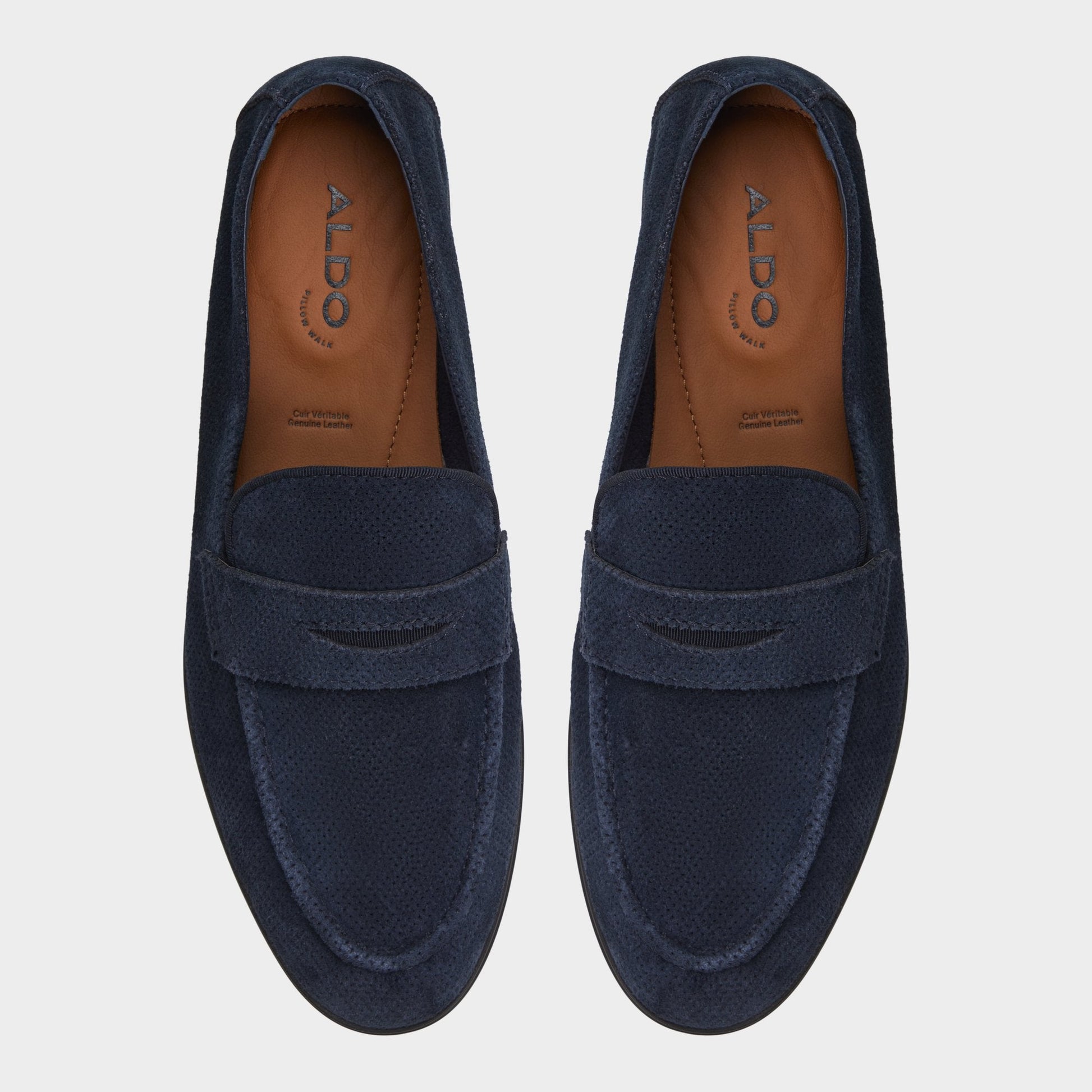 Aldo Journey Navy Men's Loafers & Slip-Ons - Loafer Men