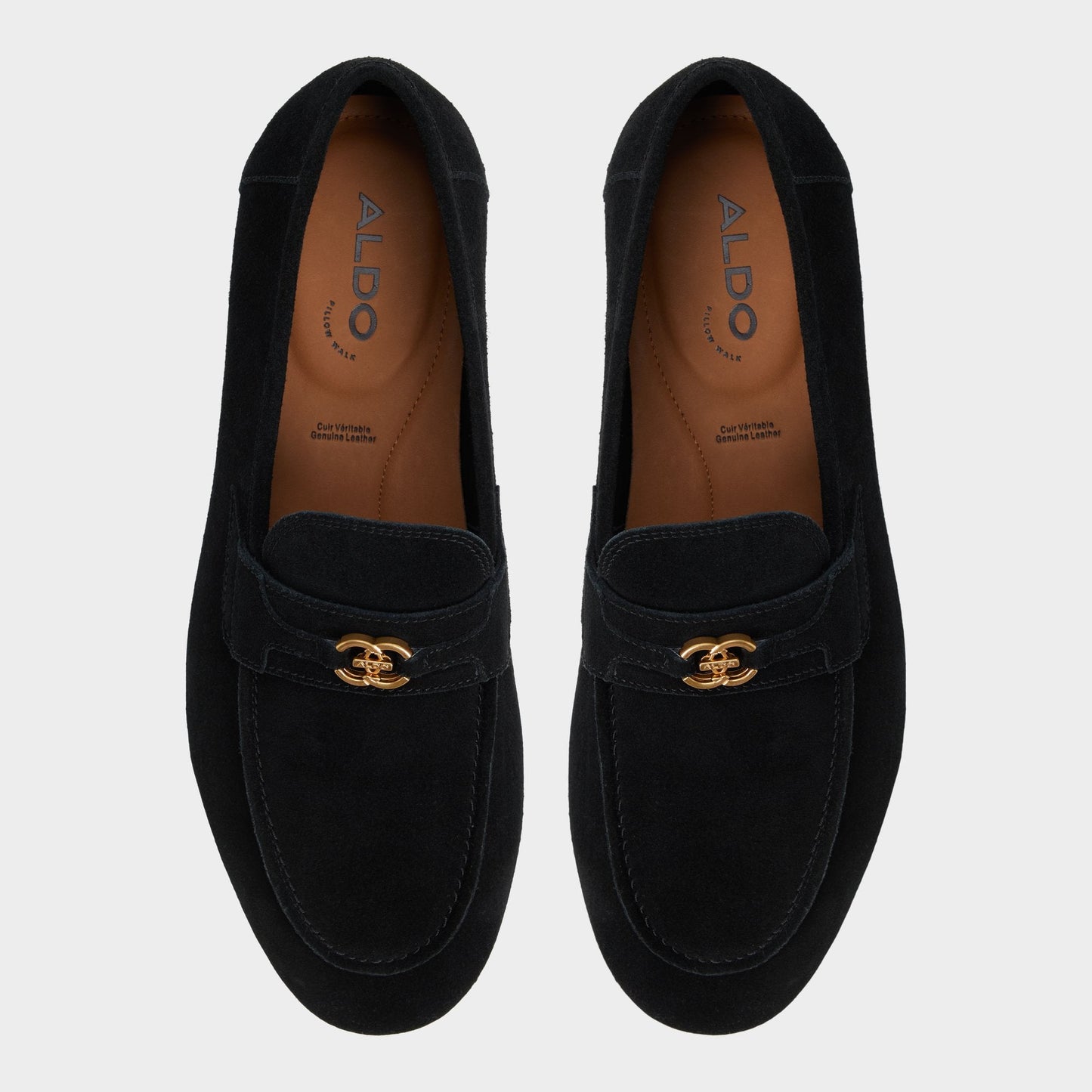 Aldo Fiero Black Men's Dress Shoes - Loafer Men