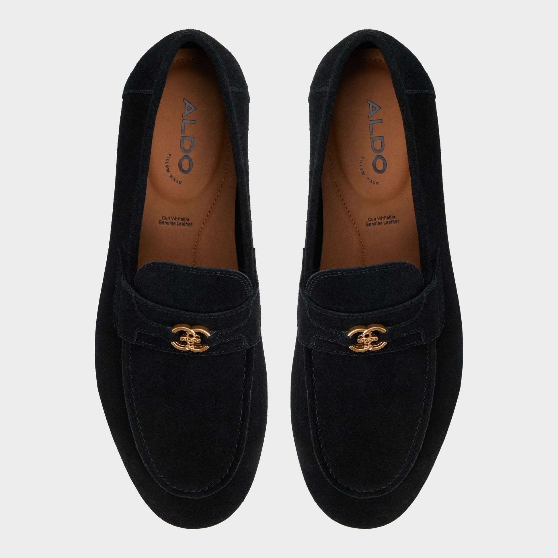 Aldo Fiero Black Men's Dress Shoes - Loafer Men