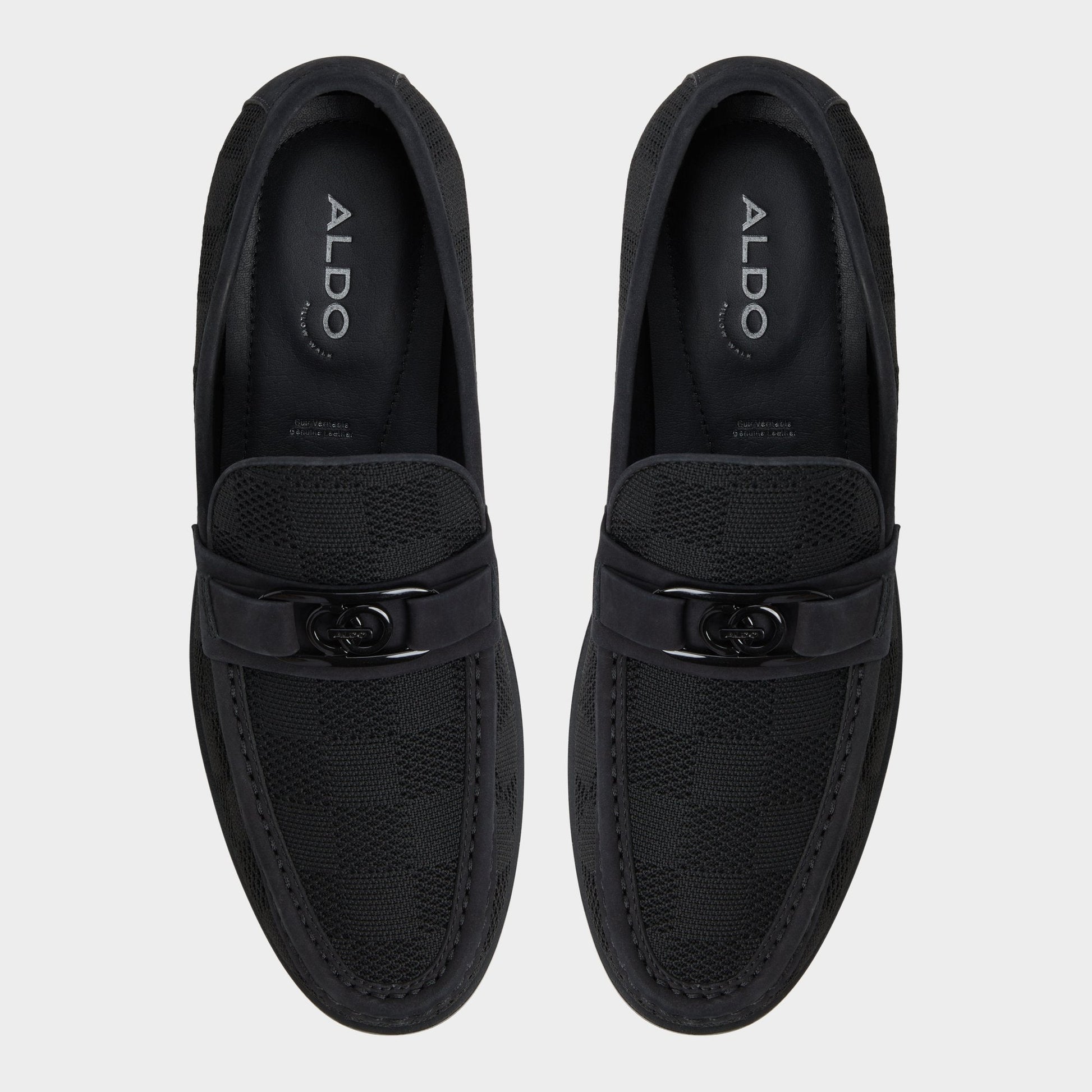Aldo Hawley Black Men's Dress Shoes - Loafer Men