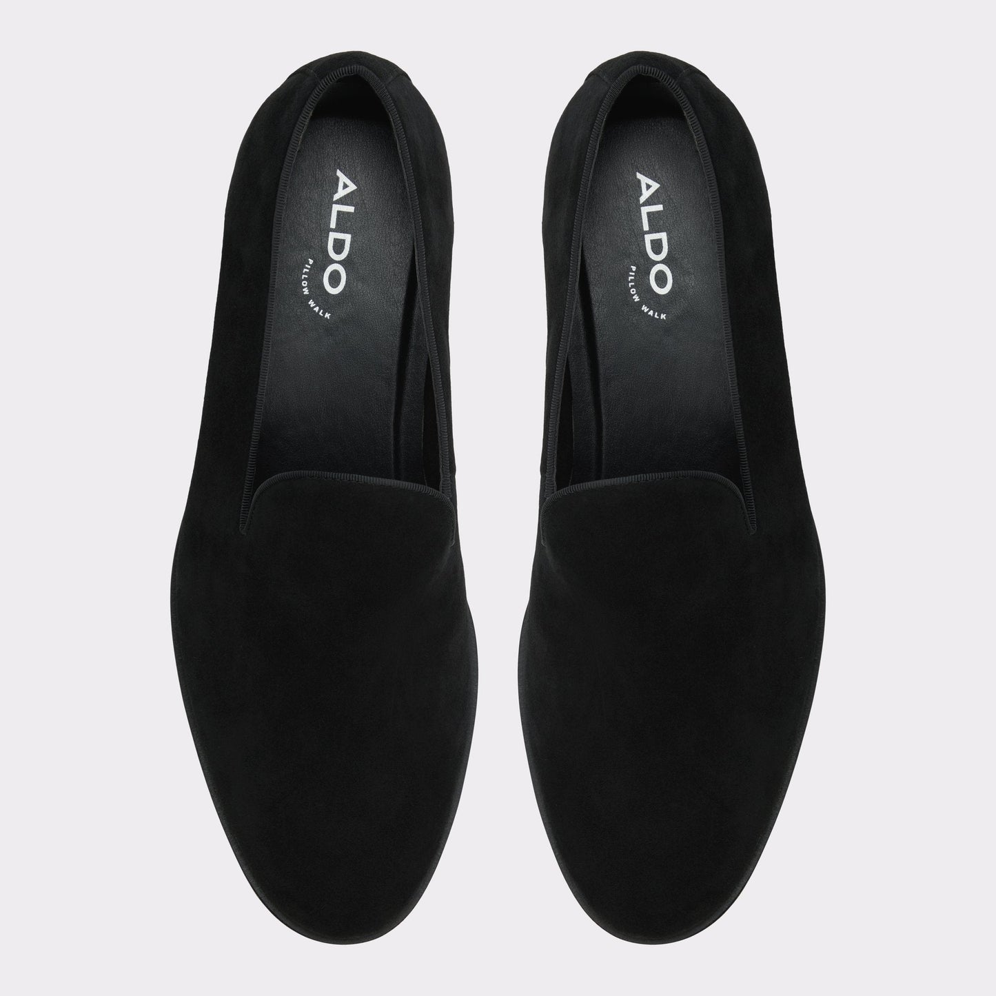 Aldo Casino Other Black Leather Suede Men's Dress Shoes - Loafer Men