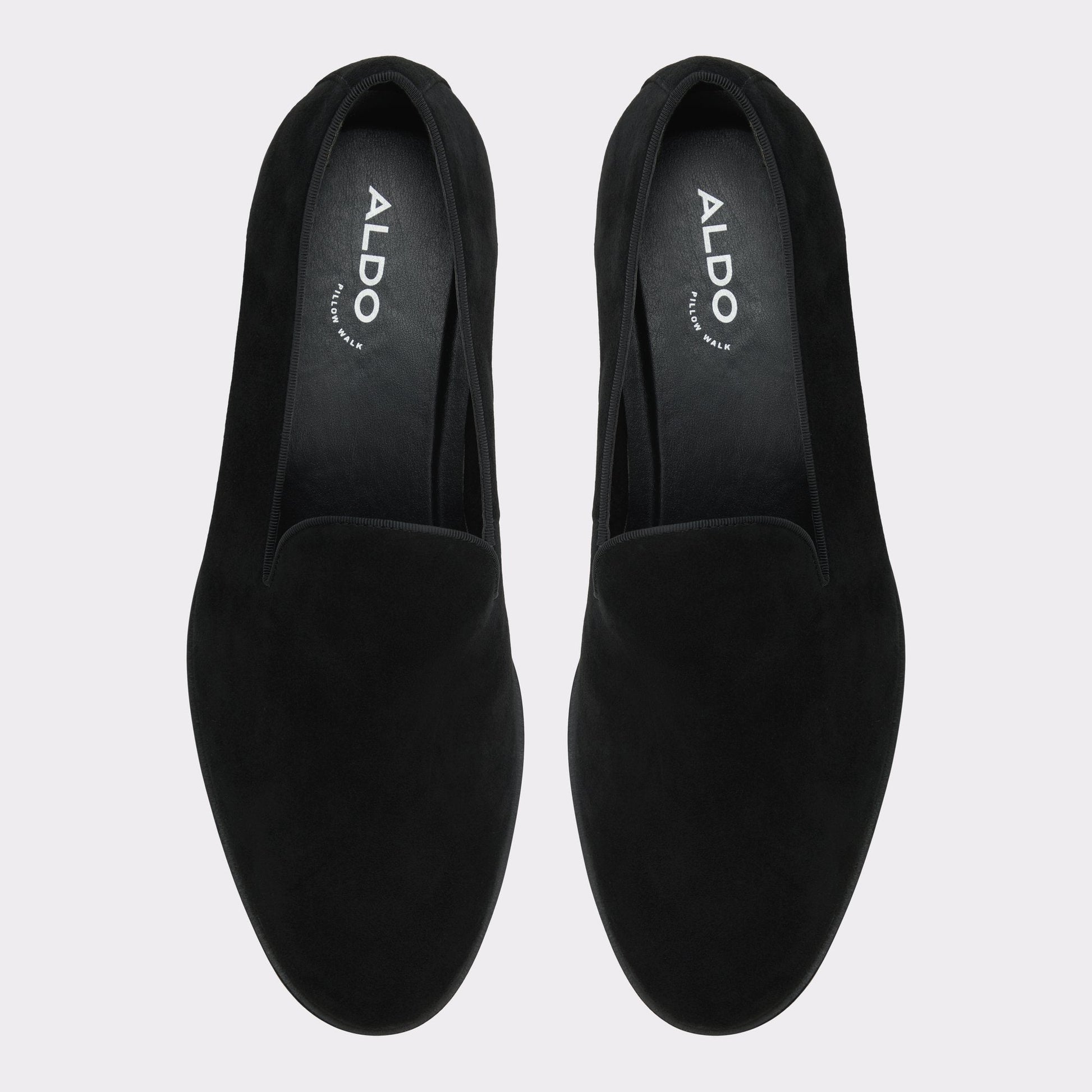 Aldo Casino Other Black Leather Suede Men's Dress Shoes - Loafer Men