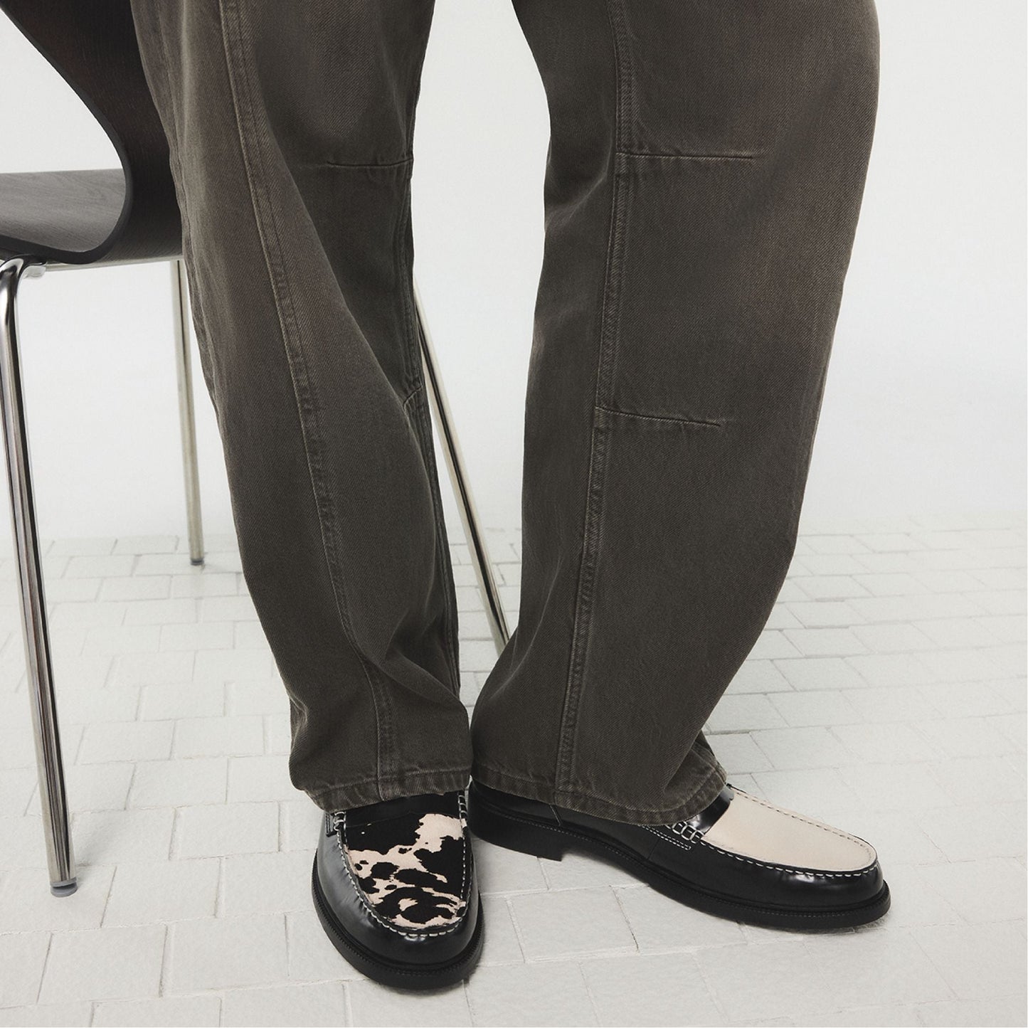 Aldo Kieran in Black Combo - Loafer Men