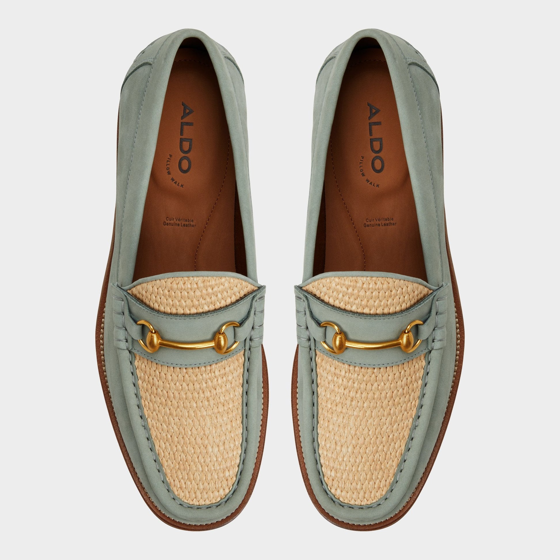 Aldo Wildwood in Green Combo - Loafer Men