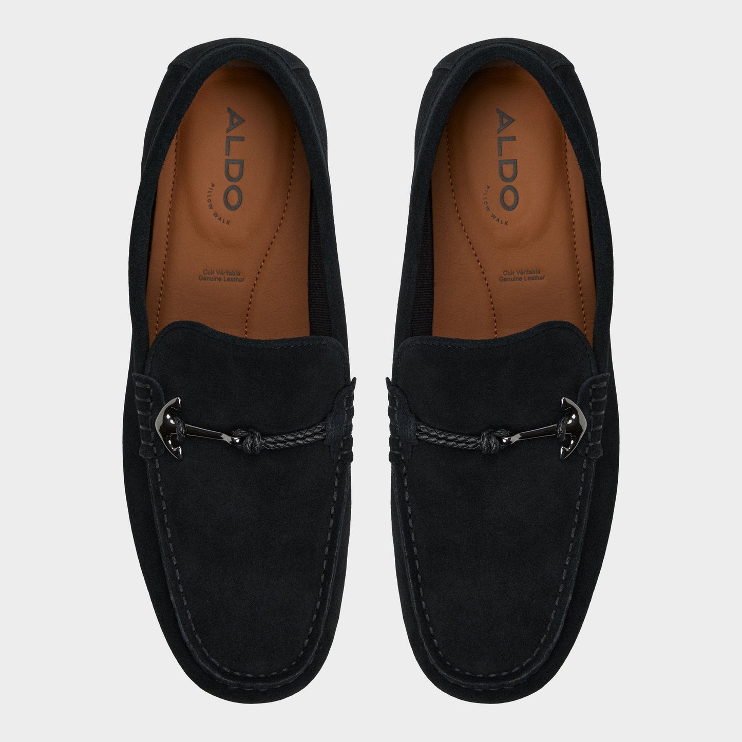 Aldo Wilbart Open Black Men's Casual Shoes - Driving shoe Men
