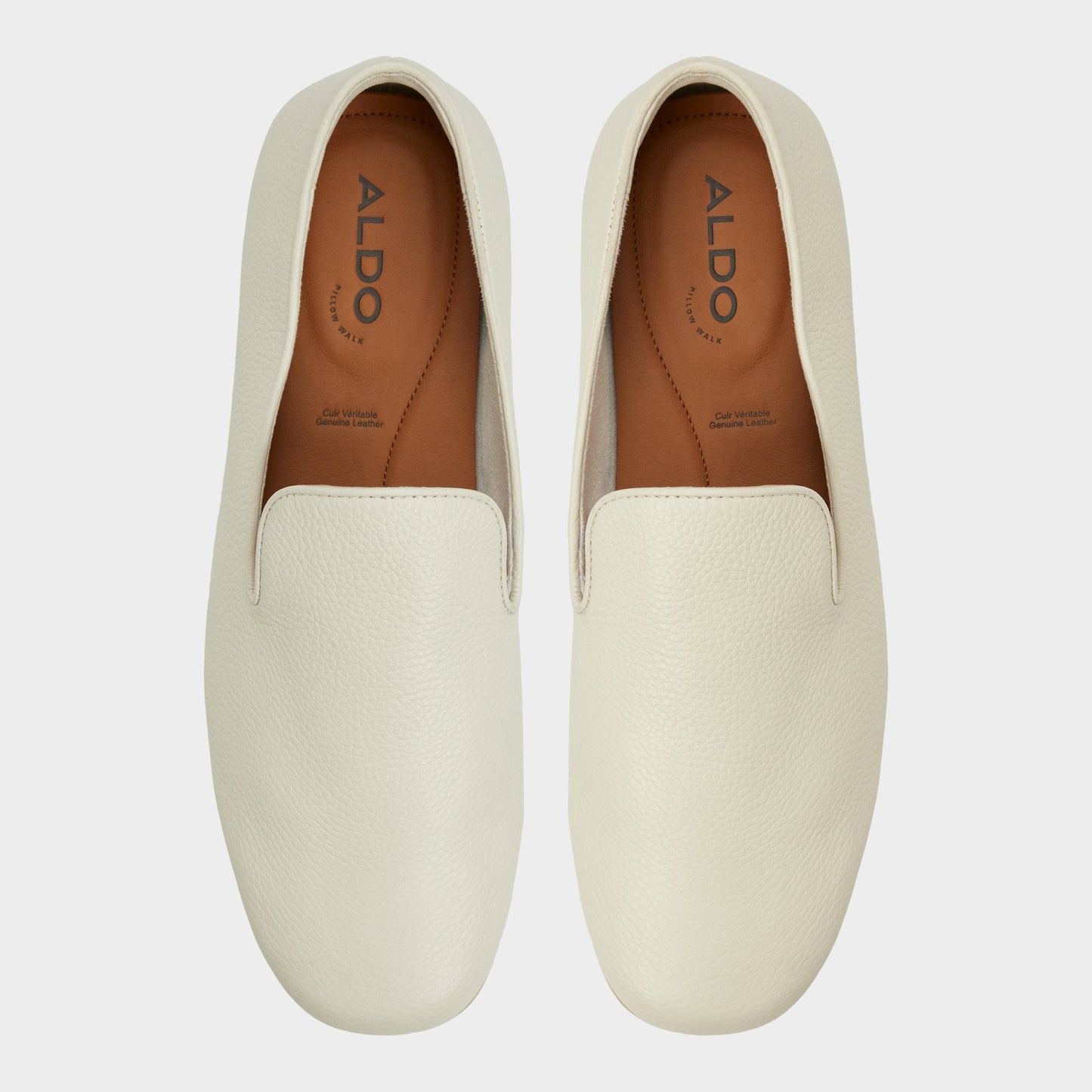 Aldo Resolute Ivory Men's Casual Shoes - Driving shoe Men