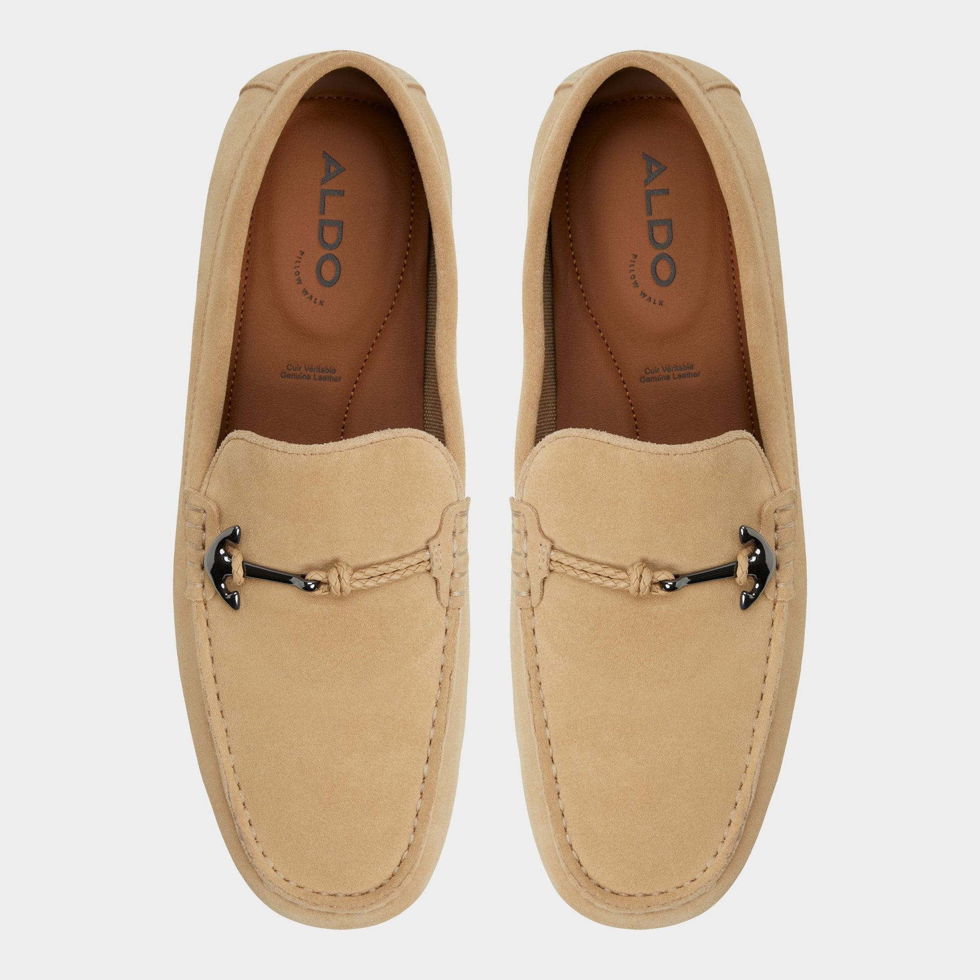 Aldo Wilbart Beige Men's Casual Shoes - Driving shoe Men