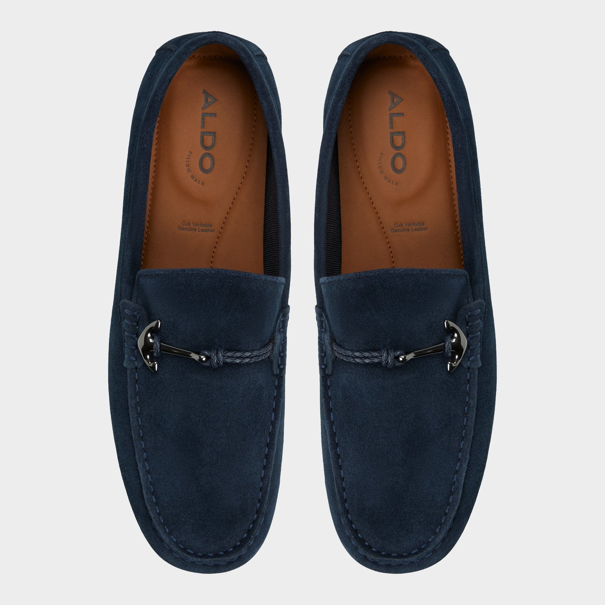 Aldo Wilbart Navy Men's Casual Shoes - Driving shoe Men