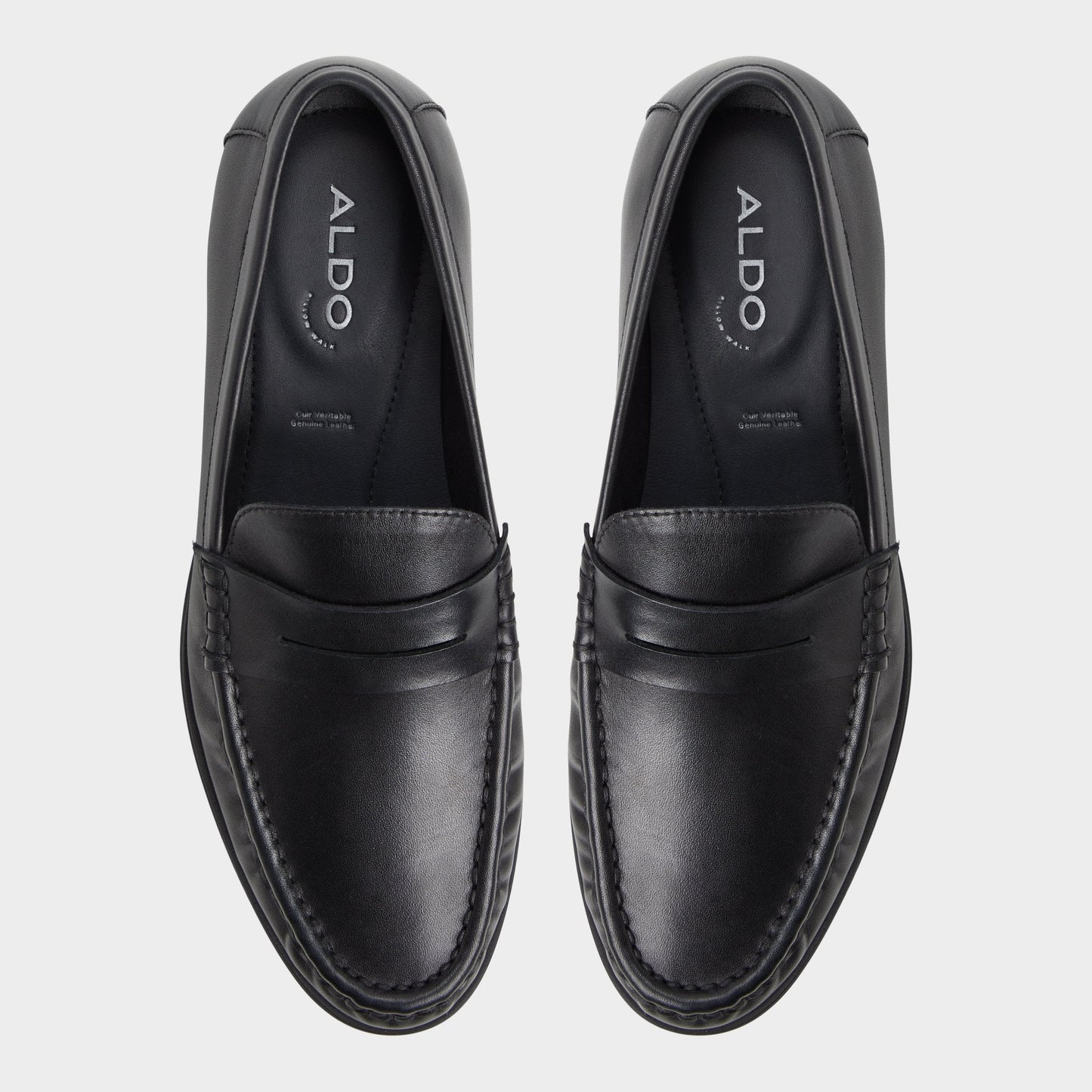 Aldo Speakeasy Open Black Men's Dress Shoes - Loafer Men