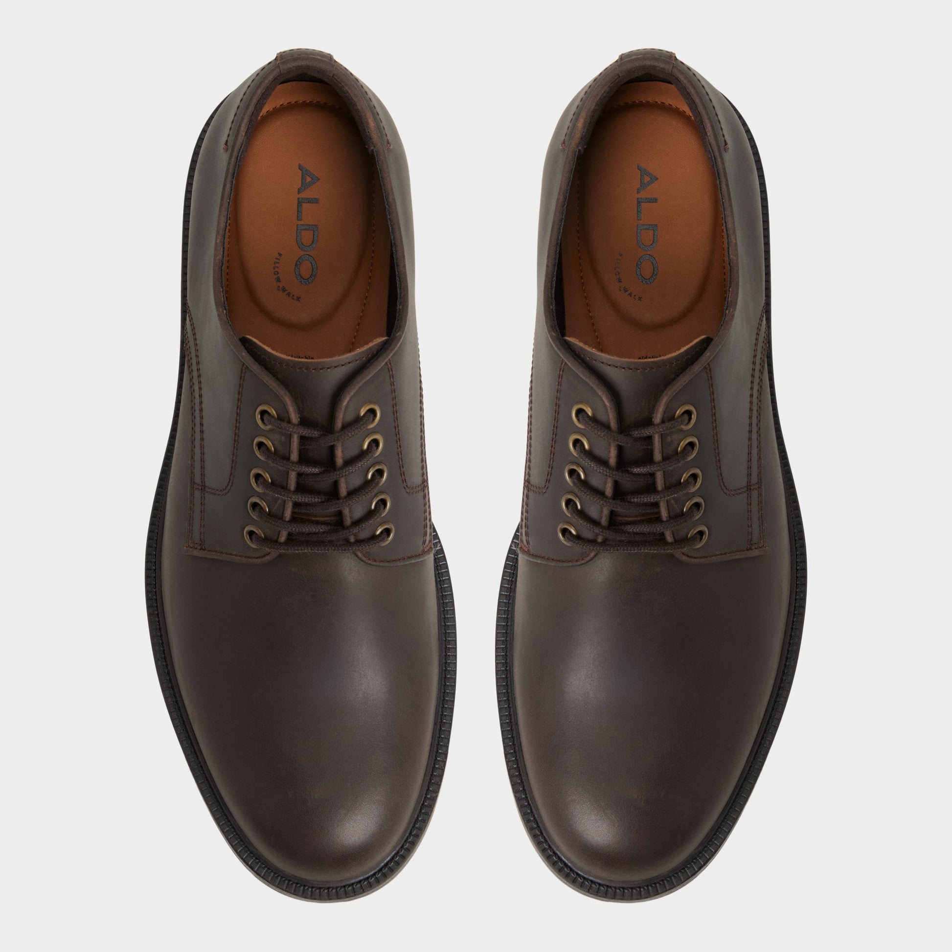 Aldo Geoff in Dark Brown - Derby shoe Men