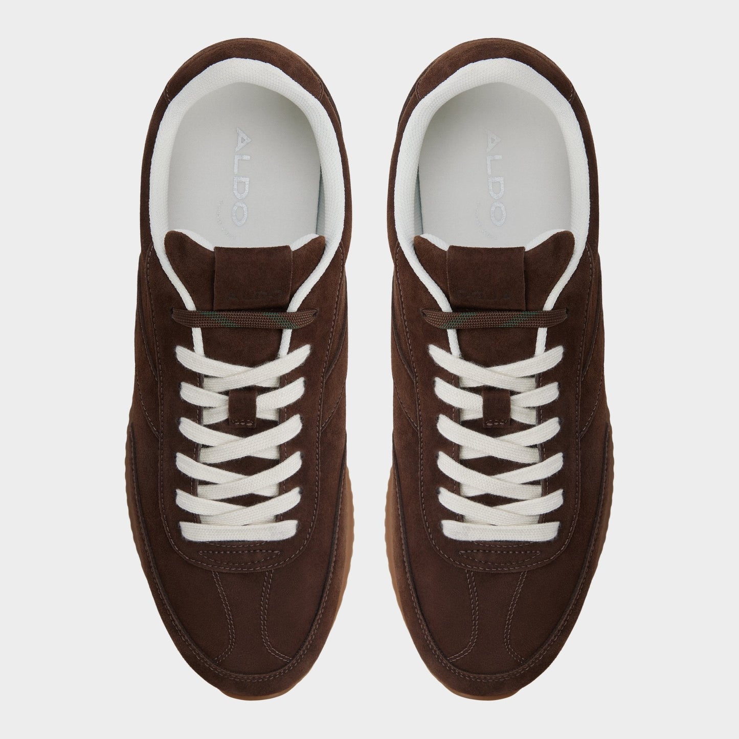 Aldo Nathaniell in Dark Brown - Low top sneaker, Cup sole Men