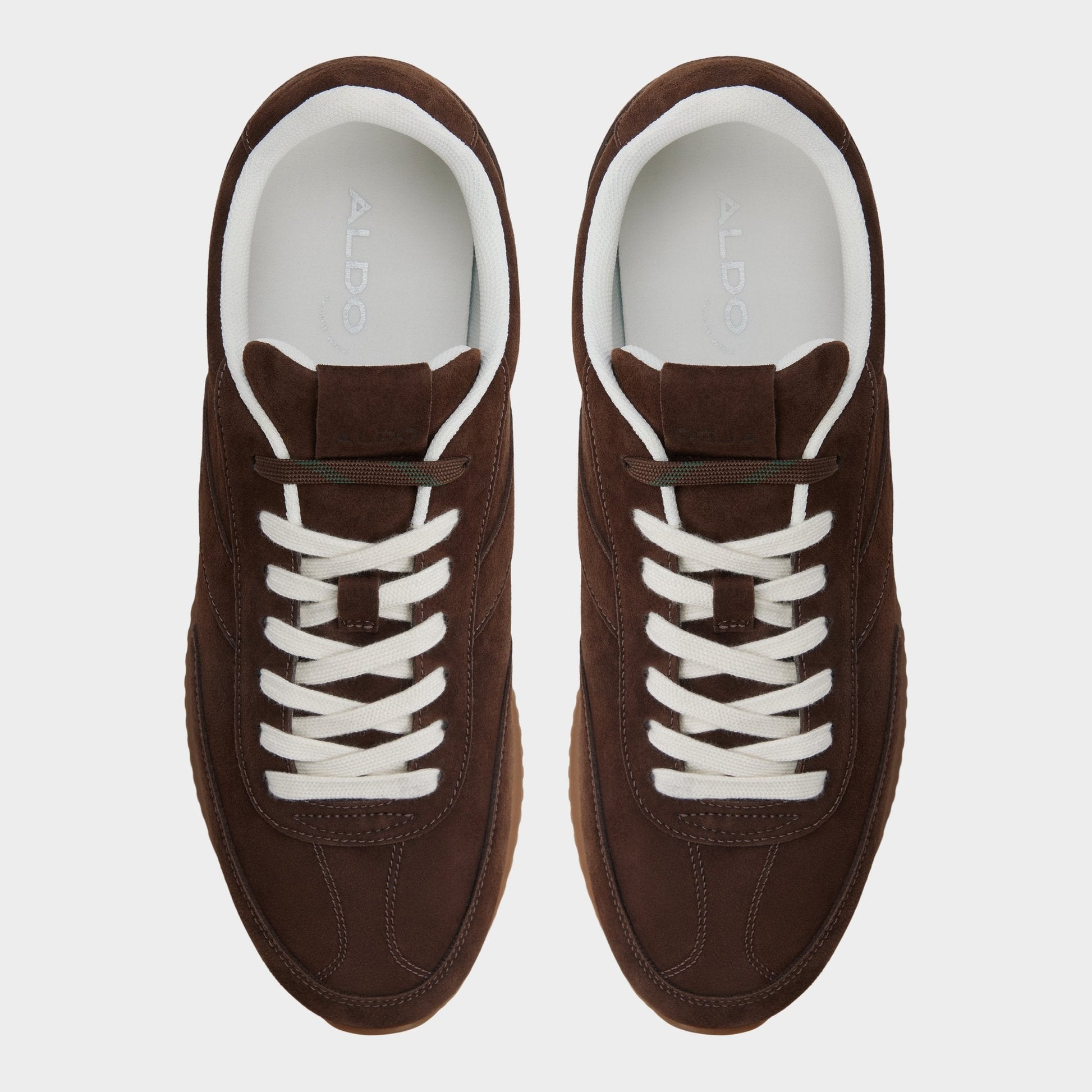 Aldo Nathaniell in Dark Brown - Low top sneaker, Cup sole Men