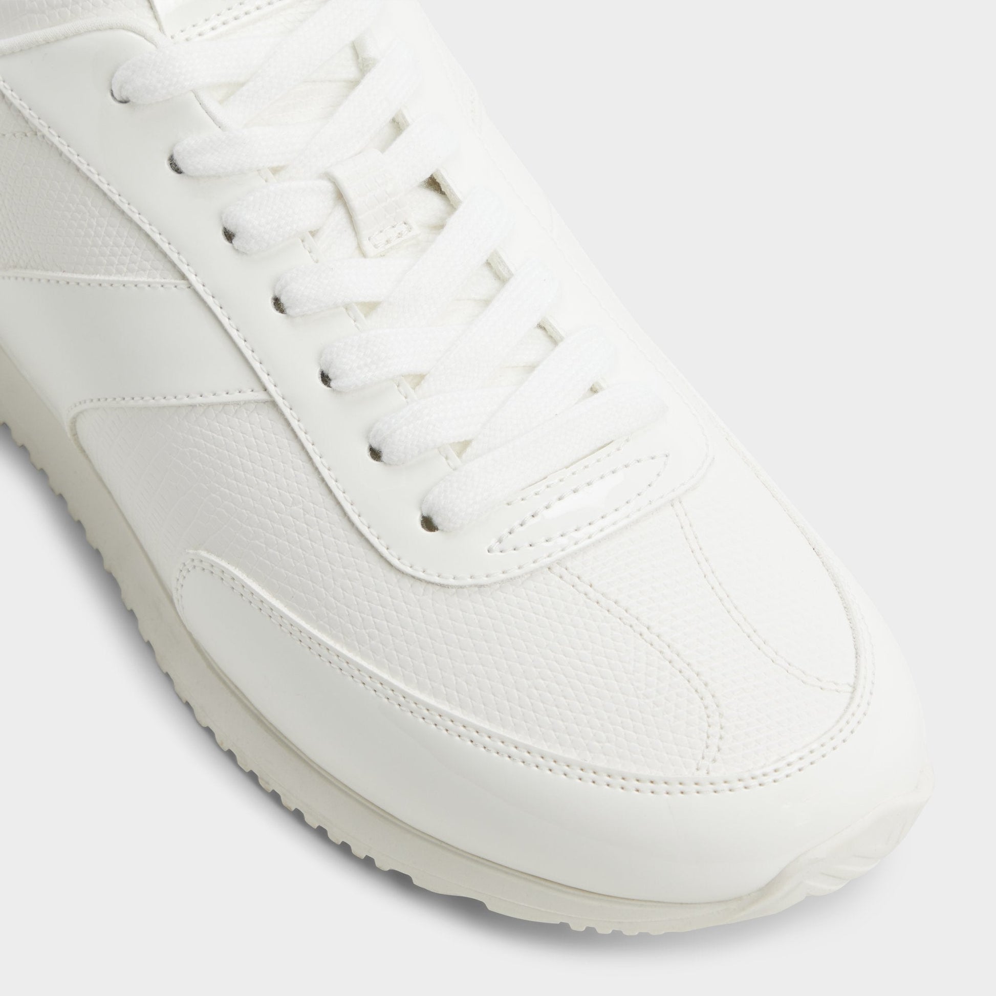 Aldo Nathaniel in White Combo - Low top sneaker, Cup sole Men
