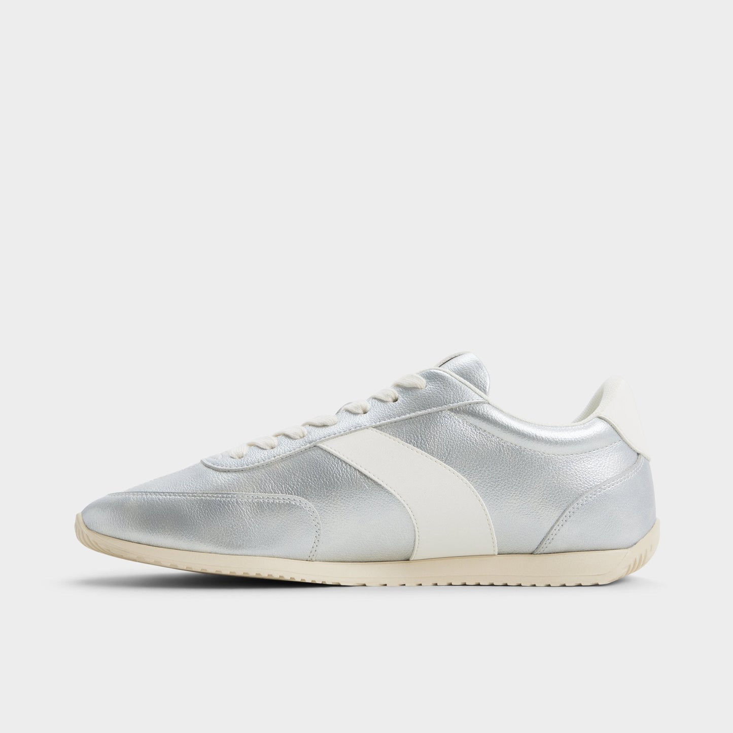 Aldo Nathaniel in Silver - Low top sneaker, Cup sole Men