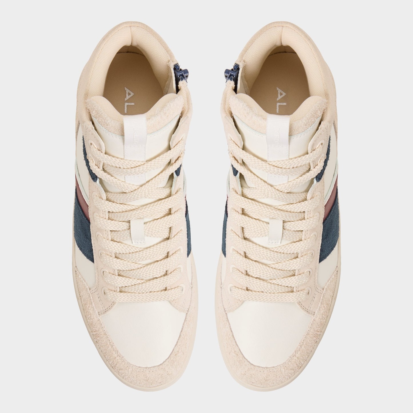 Aldo Retrotrainer White Men's High top - High top sneaker, Cup sole Men