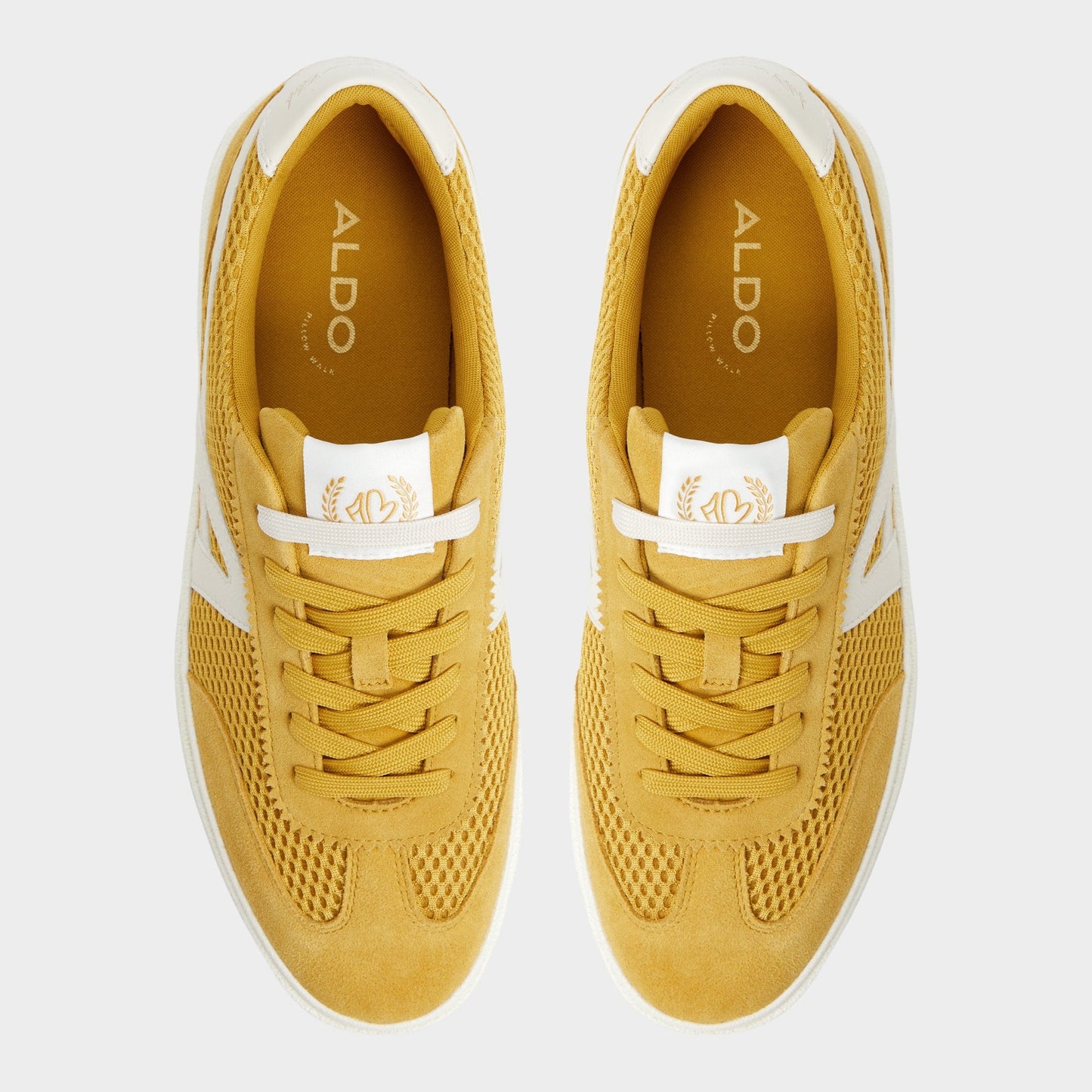 Aldo Clubtrainer Medium Yellow Men's Low top - Low top sneaker, Cup sole Men