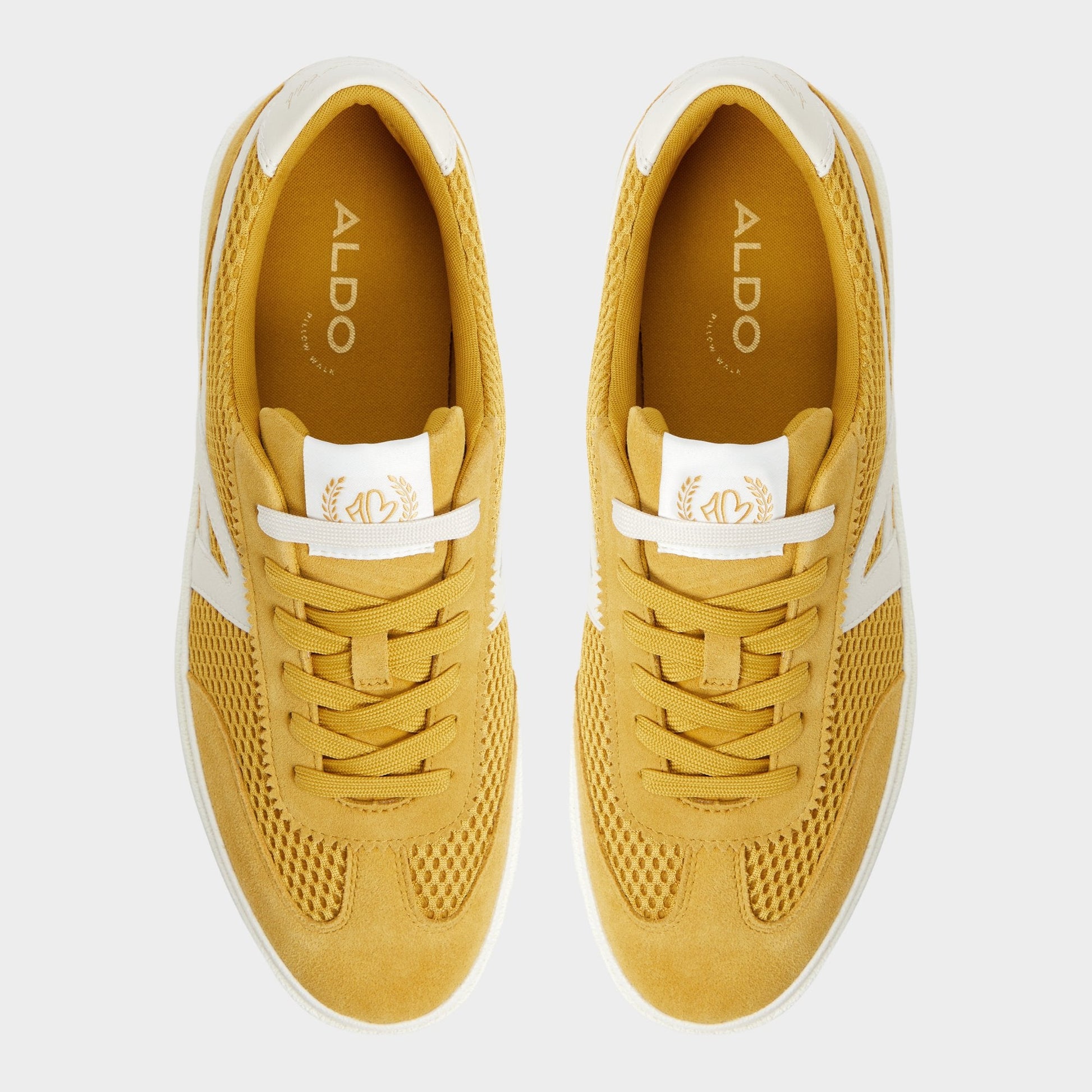Aldo Clubtrainer Medium Yellow Men's Low top - Low top sneaker, Cup sole Men