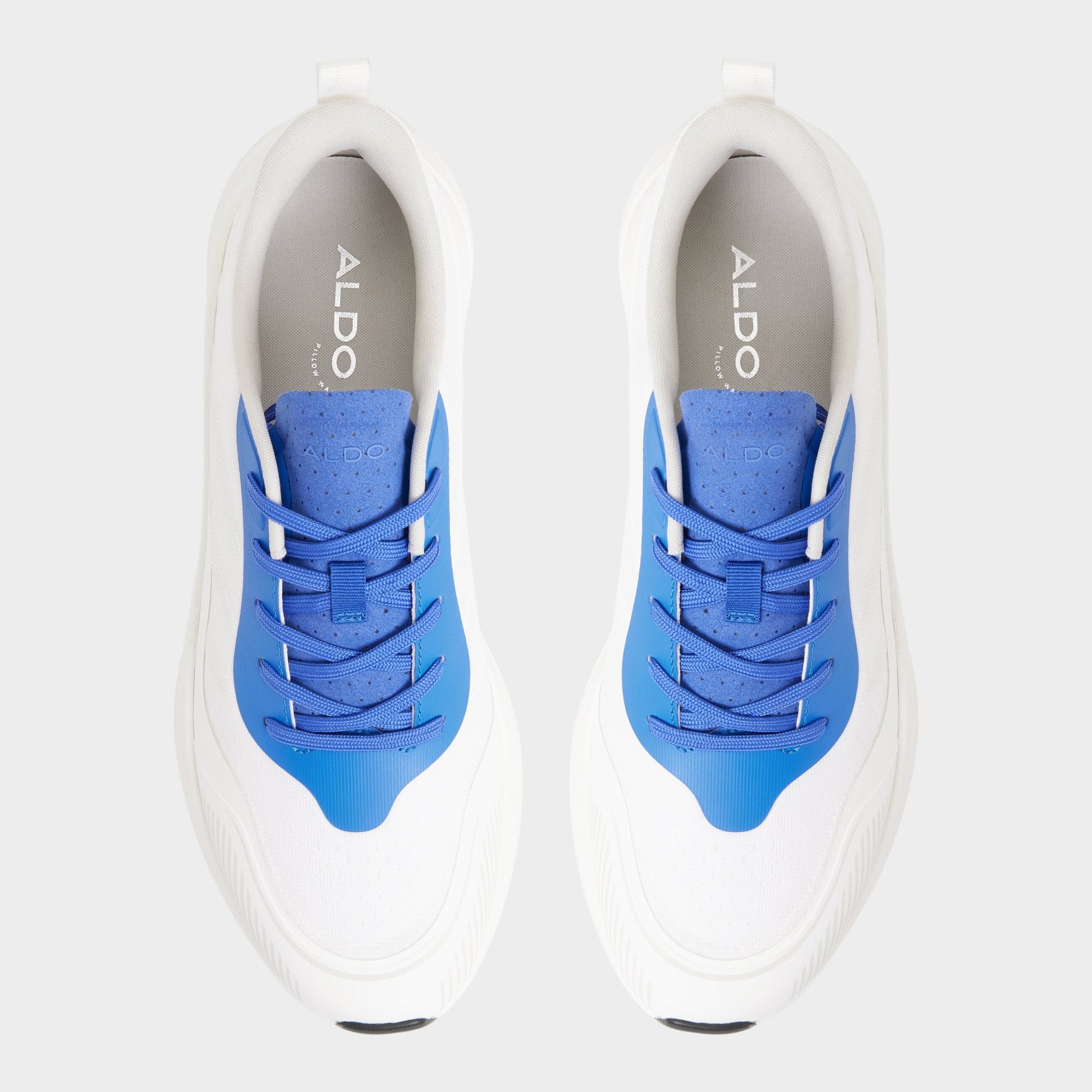 Aldo Pillowsnkr in M White Blue14112546 - Jogger sneaker, Jogger sole Men