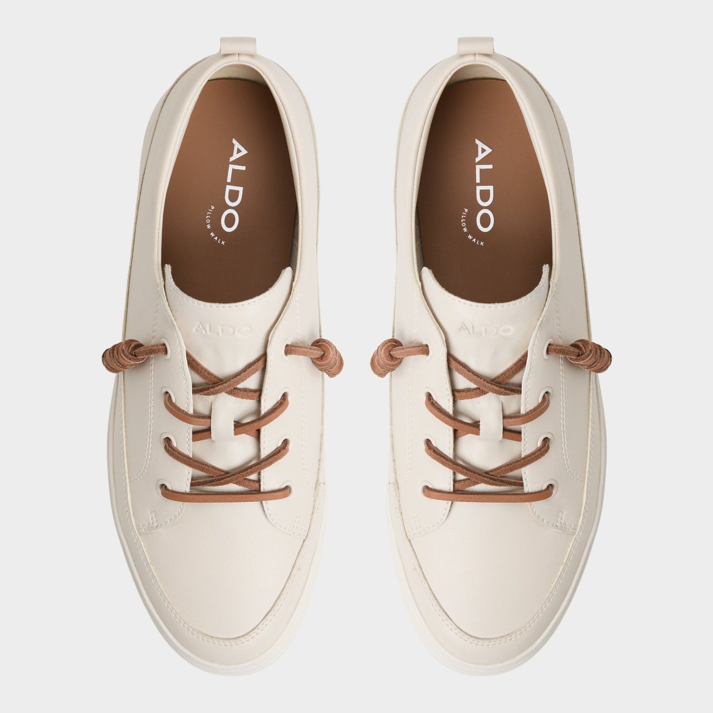 Aldo Tristin in White Bone - Low top sneaker, Cup sole Men