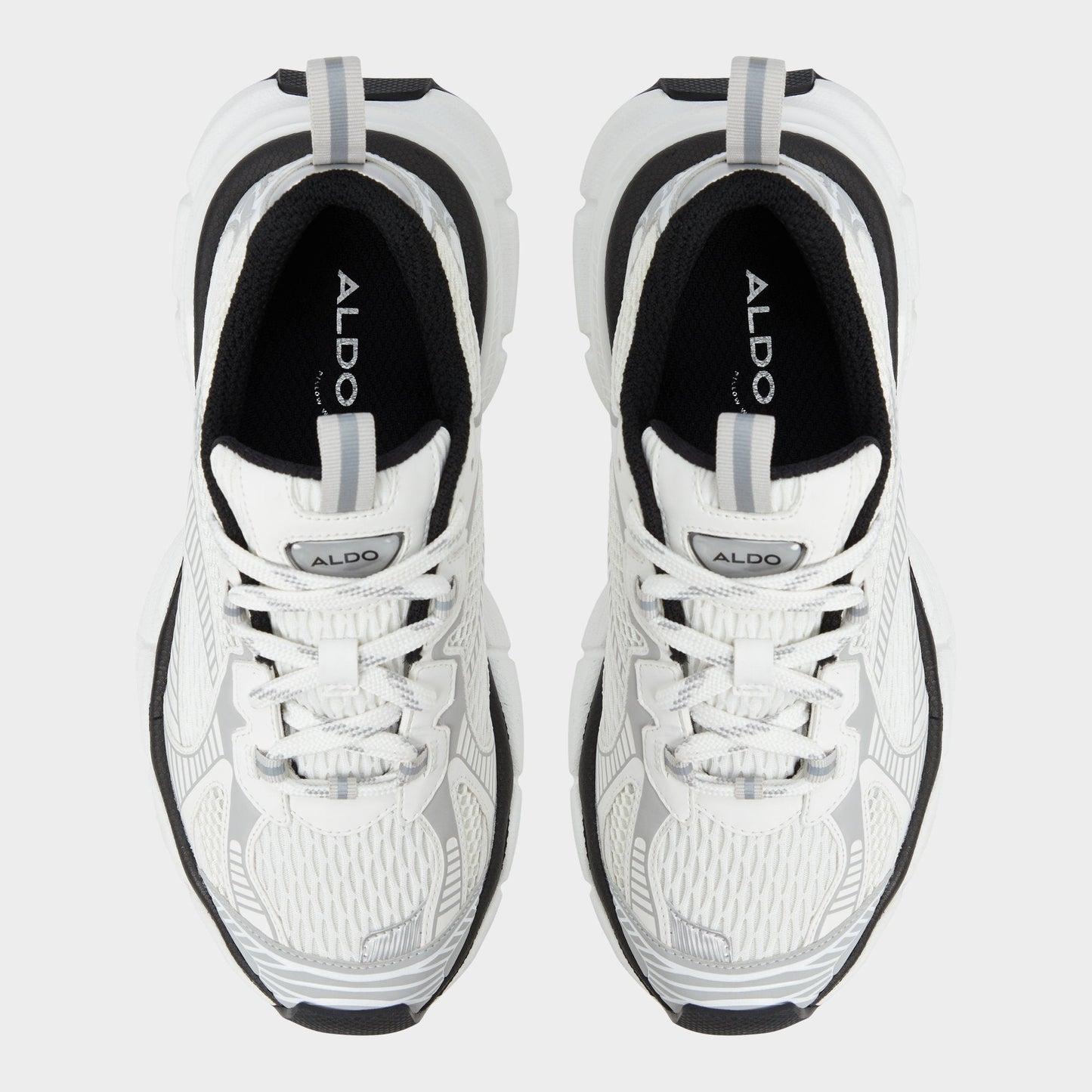 Aldo Jensen White Men's Athletic sneakers - Jogger sneaker Men