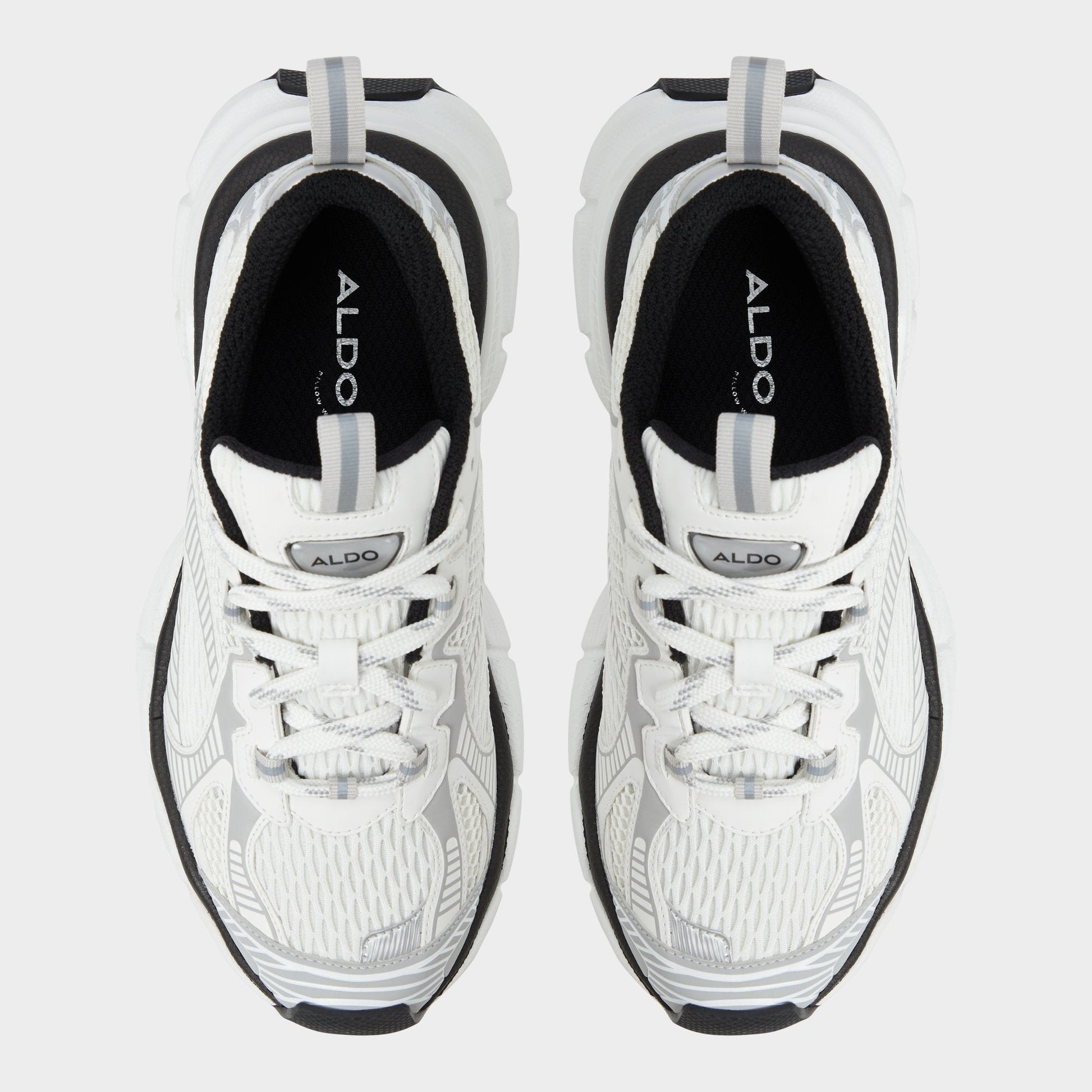 Aldo Jensen White Men's Athletic sneakers - Jogger sneaker Men