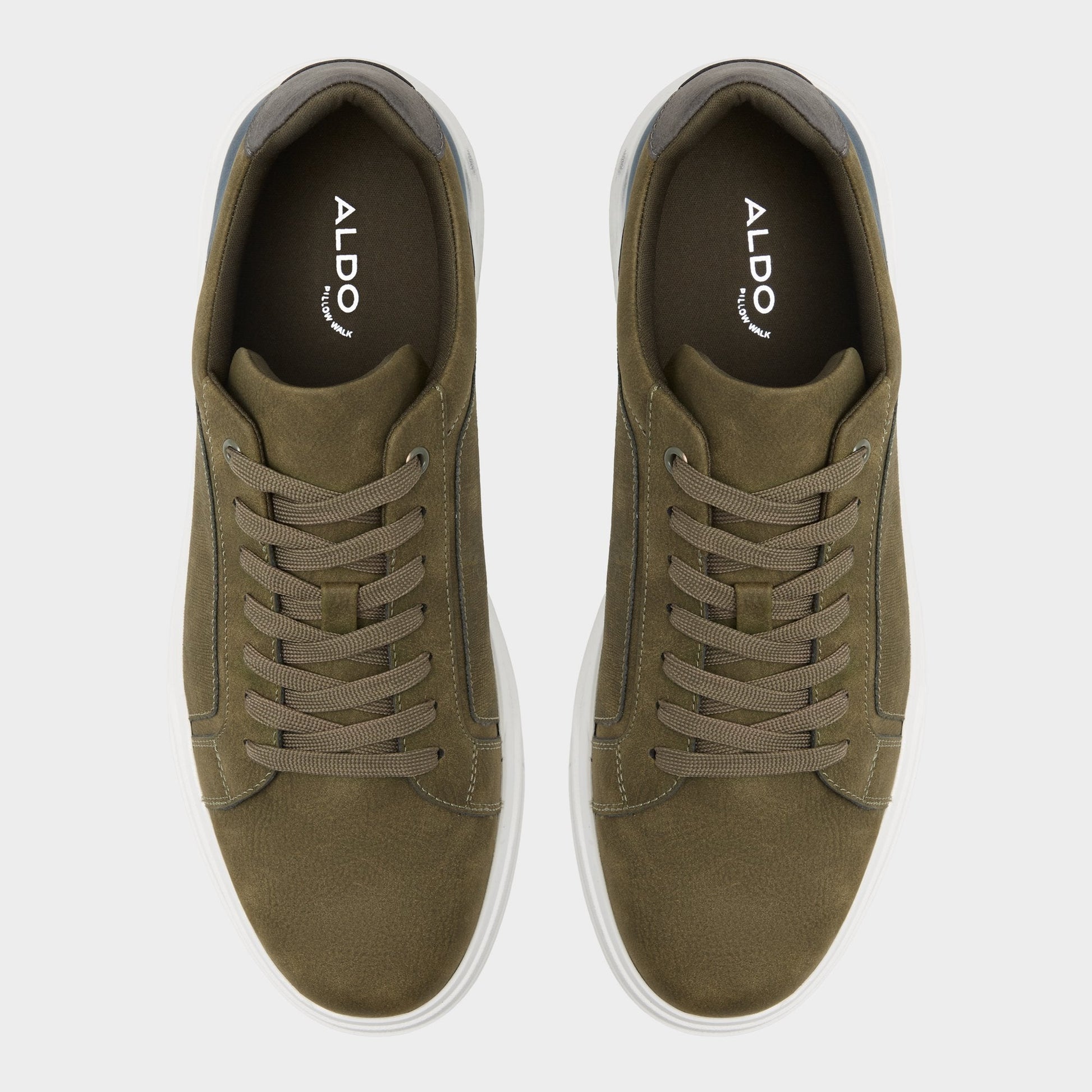 Aldo Ogspec Other Green Men's Low top - Low top sneaker, Cup sole Men