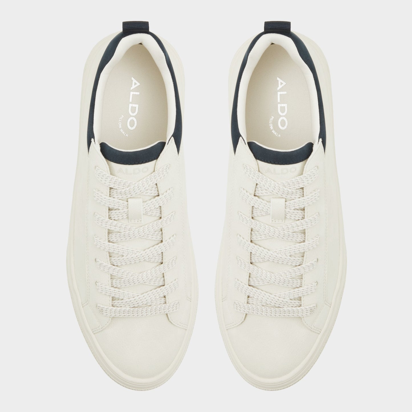 Aldo Bas White/Bone Men's Low top - Low top sneaker, Cup sole Men