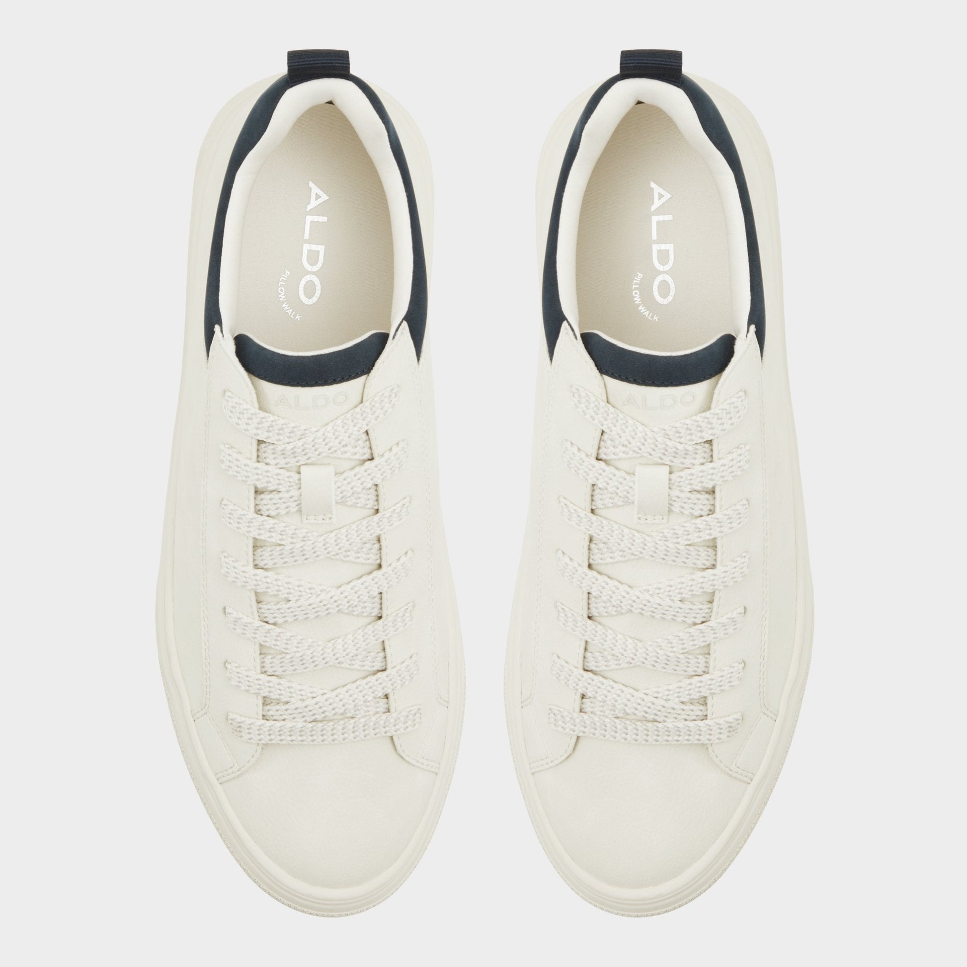 Aldo Bas White/Bone Men's Low top - Low top sneaker, Cup sole Men
