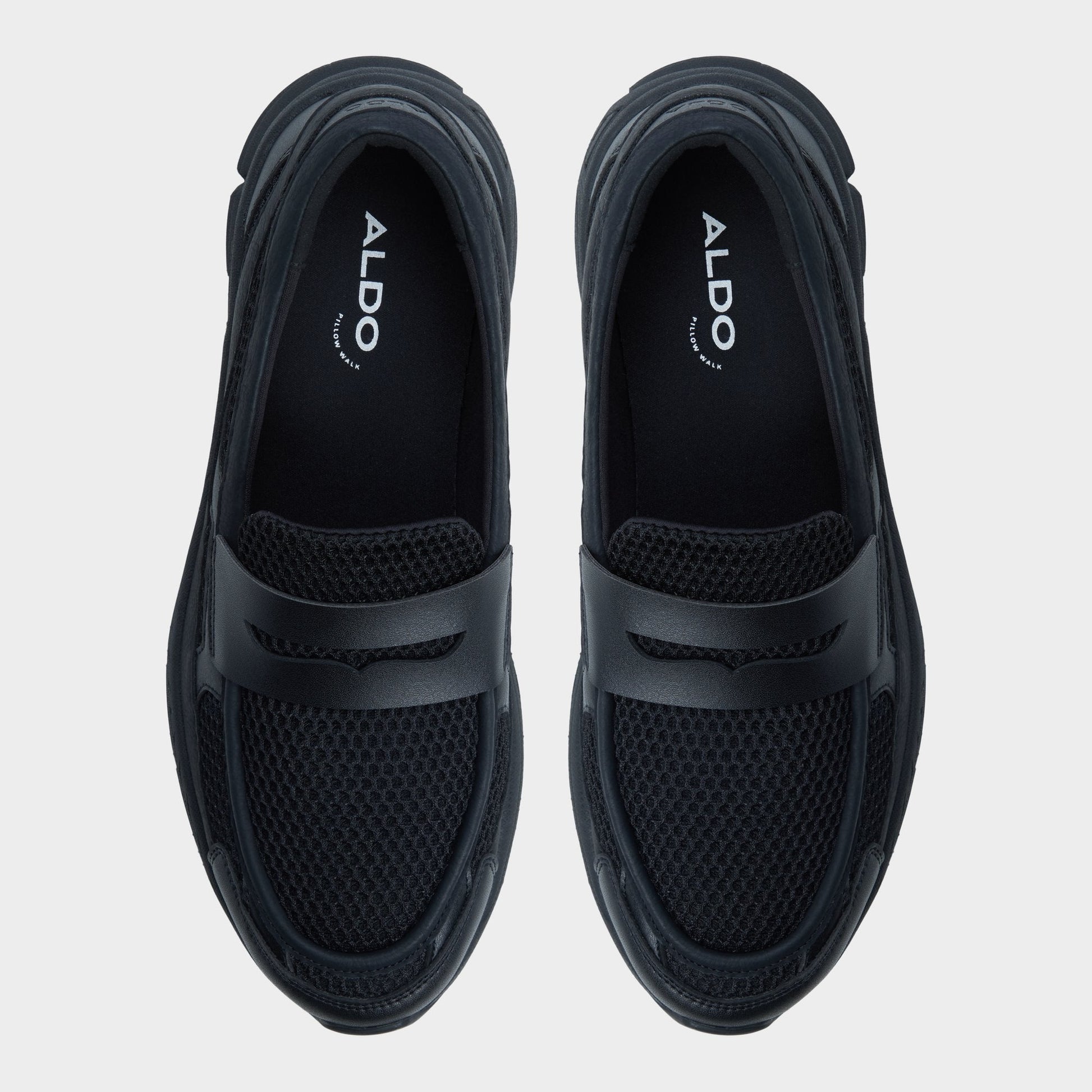 Aldo Loafersnkr in Black - Slip-on sneaker, Jogger sole Men