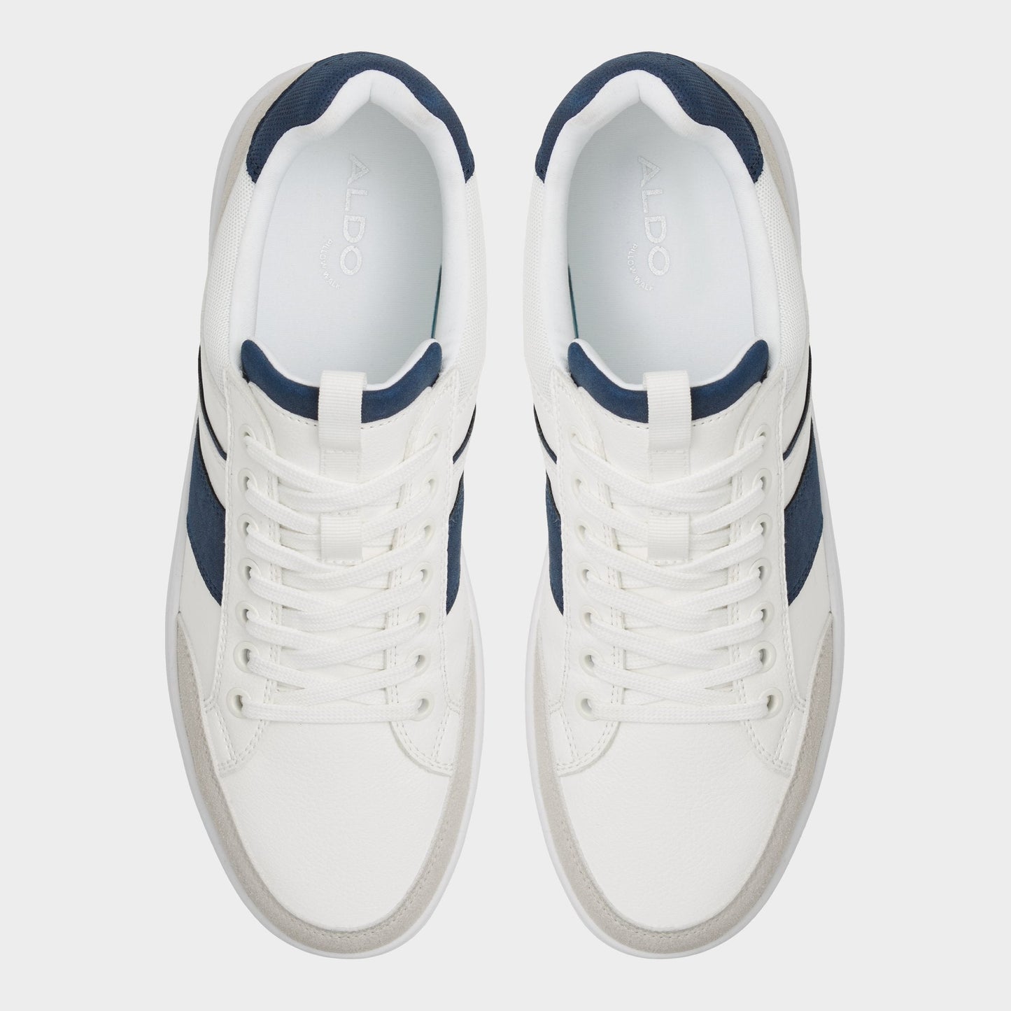 Aldo Elio White Overflow Men's Low top - Low top sneaker, Cup sole Men