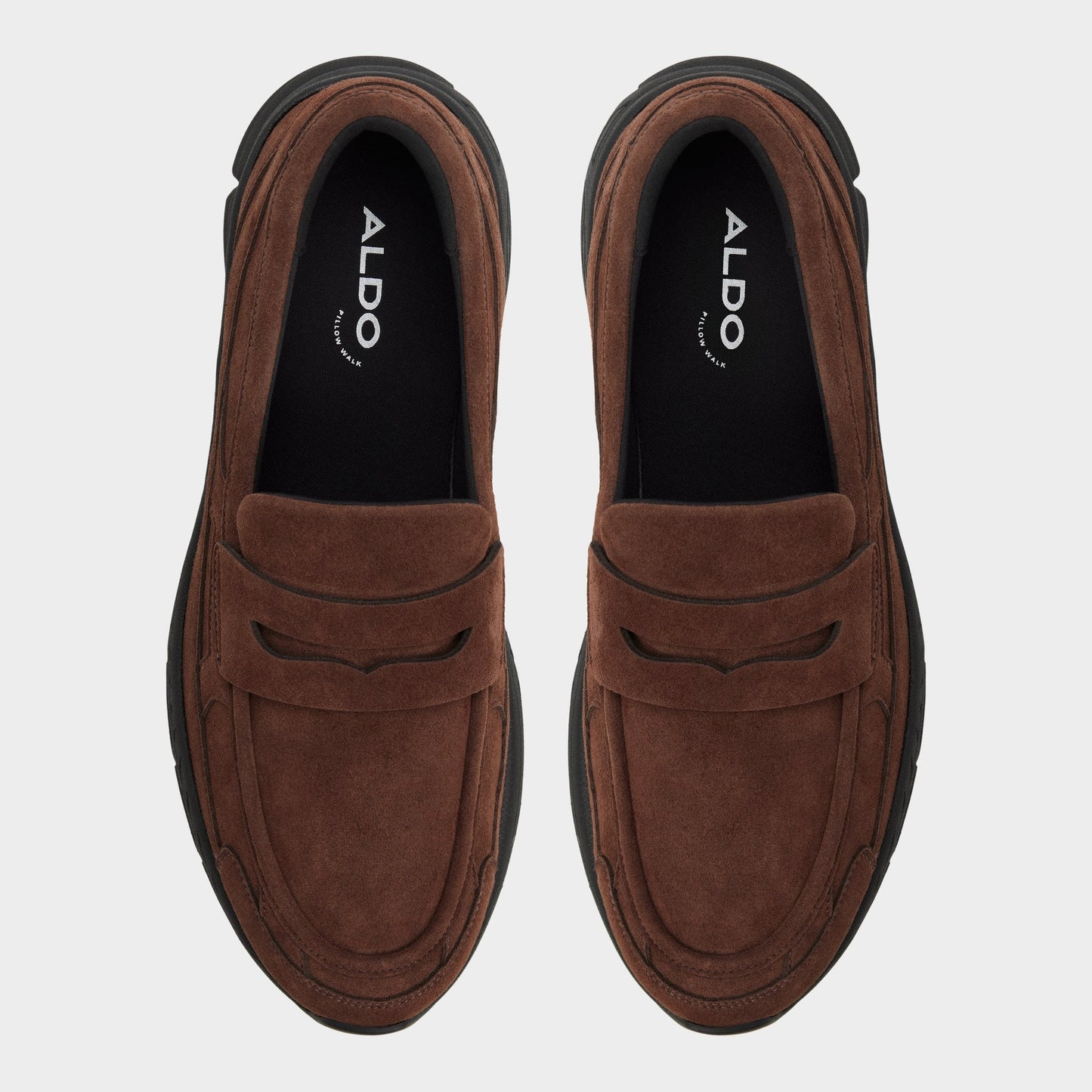 Aldo Loafersnkr in Rust - Slip-on sneaker, Jogger sole Men