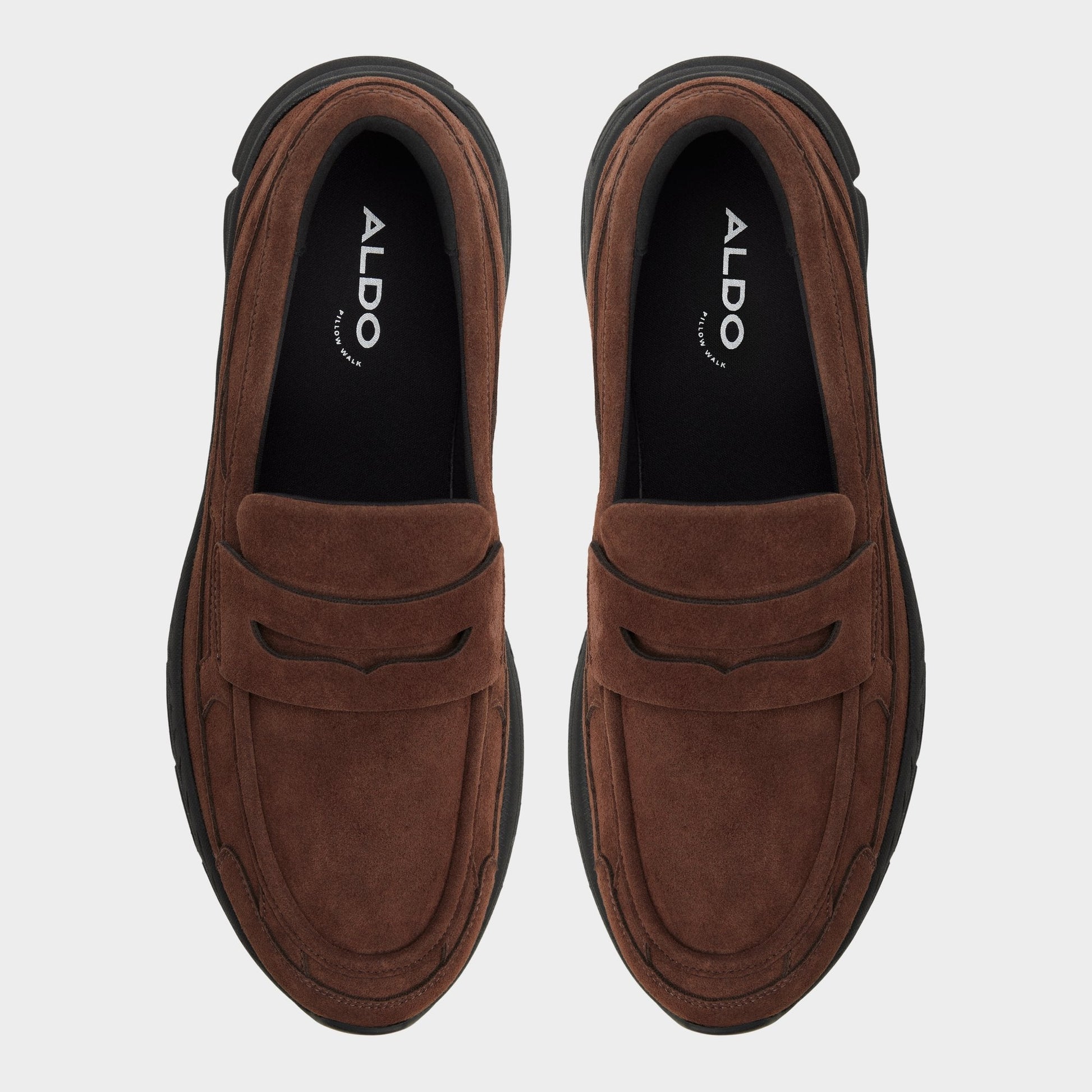 Aldo Loafersnkr in Rust - Slip-on sneaker, Jogger sole Men