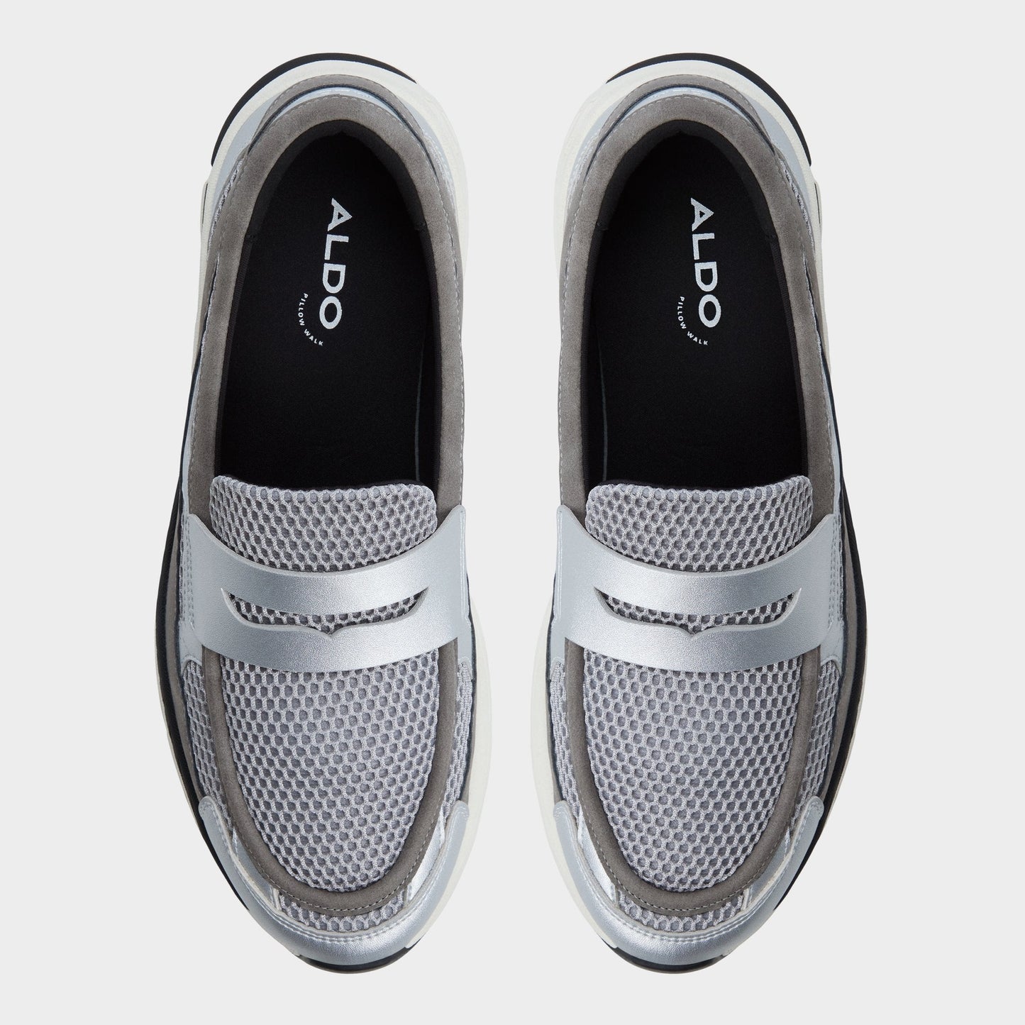 Aldo Loafersnkr in Light Grey 14161944 - Slip-on sneaker, Jogger sole Men