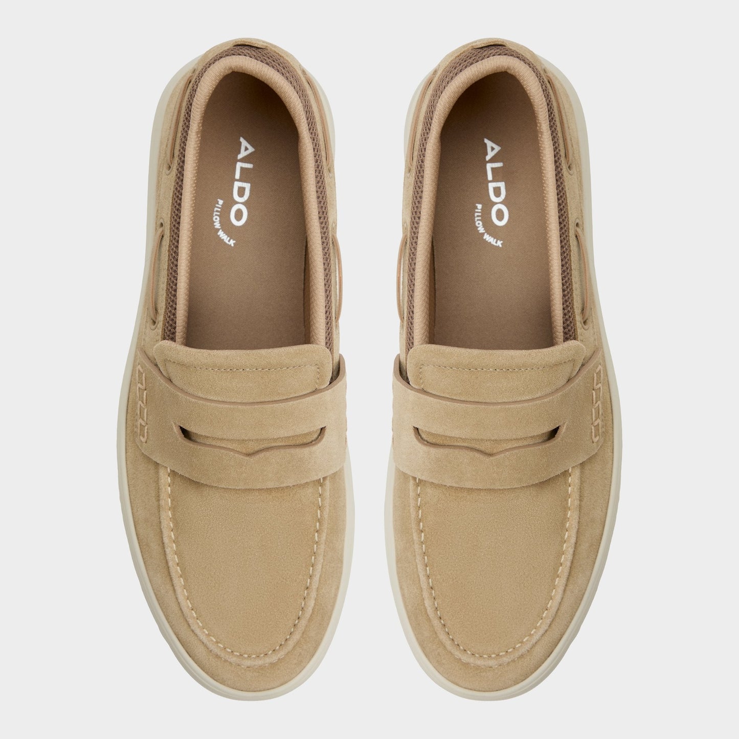 Aldo Seafarer Taupe Men's Casual Shoes - Boat shoe Men