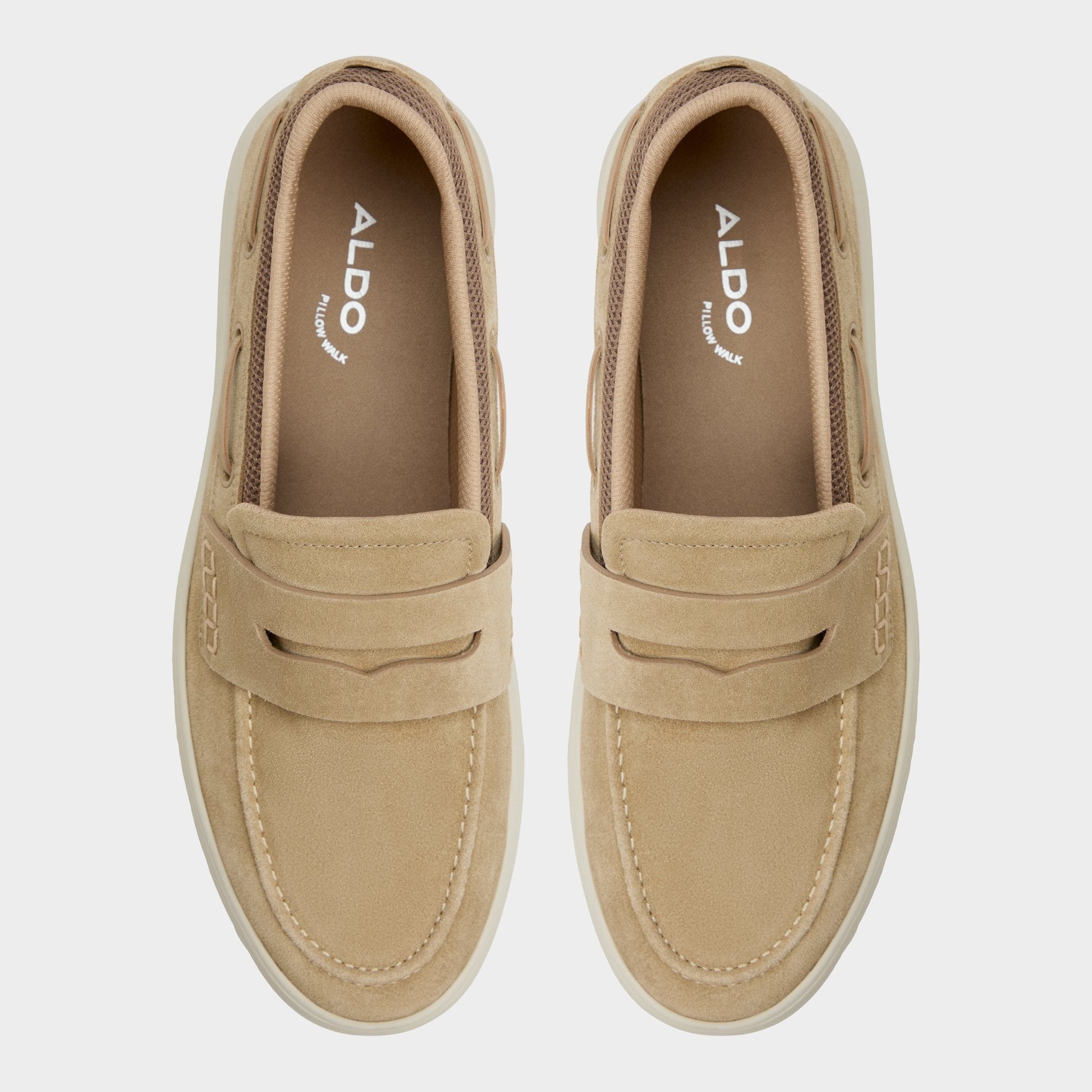 Aldo Seafarer Taupe Men's Casual Shoes - Boat shoe Men