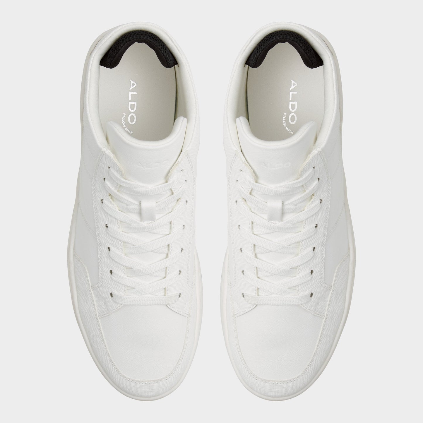 Aldo Victor White Men's High top - High top sneaker, Cup sole Men