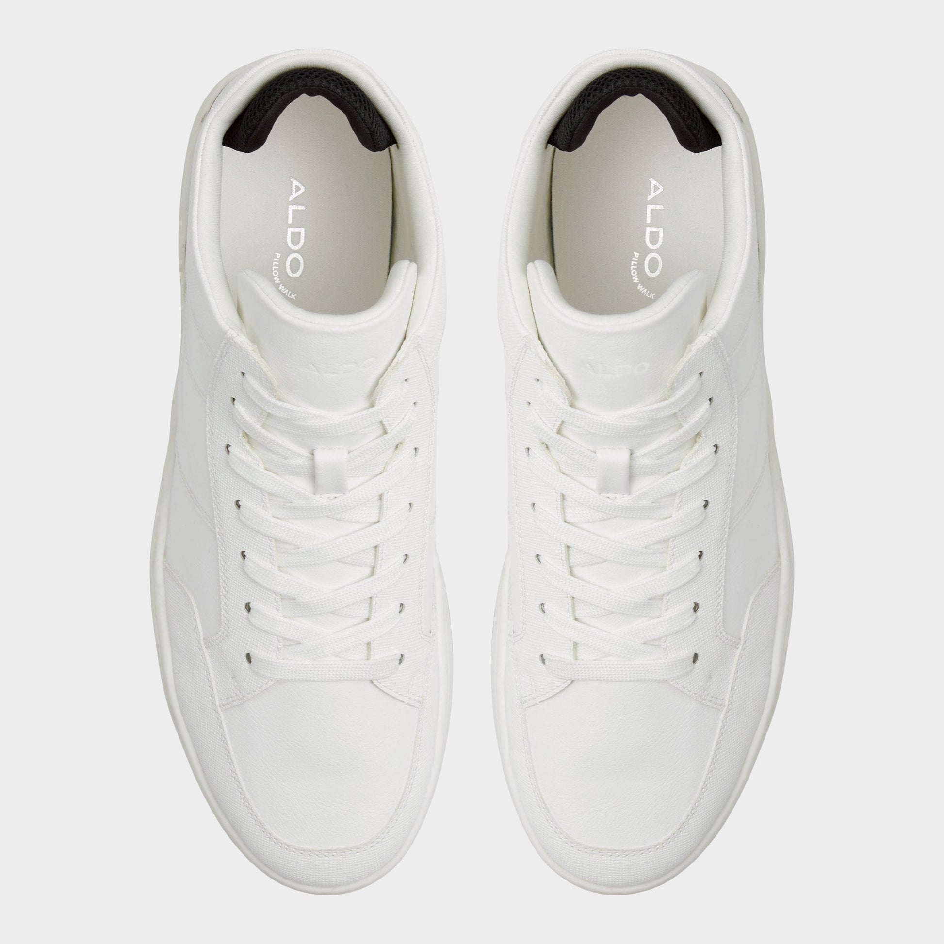 Aldo Victor White Men's High top - High top sneaker, Cup sole Men