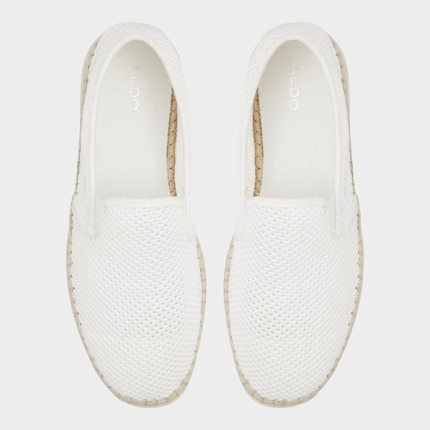Aldo Johnney White Men's Espadrilles - Espadrille Men