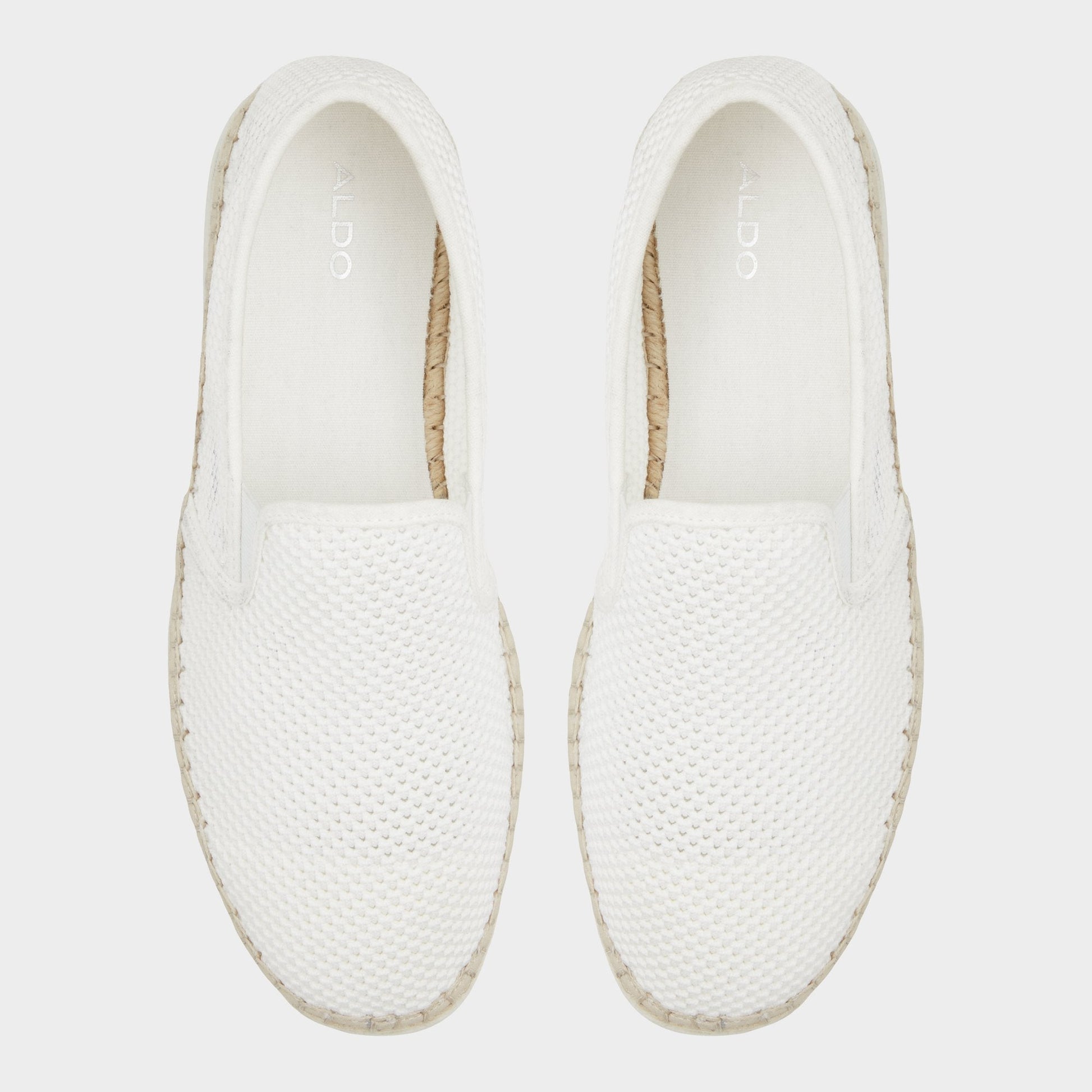 Aldo Johnney White Men's Espadrilles - Espadrille Men