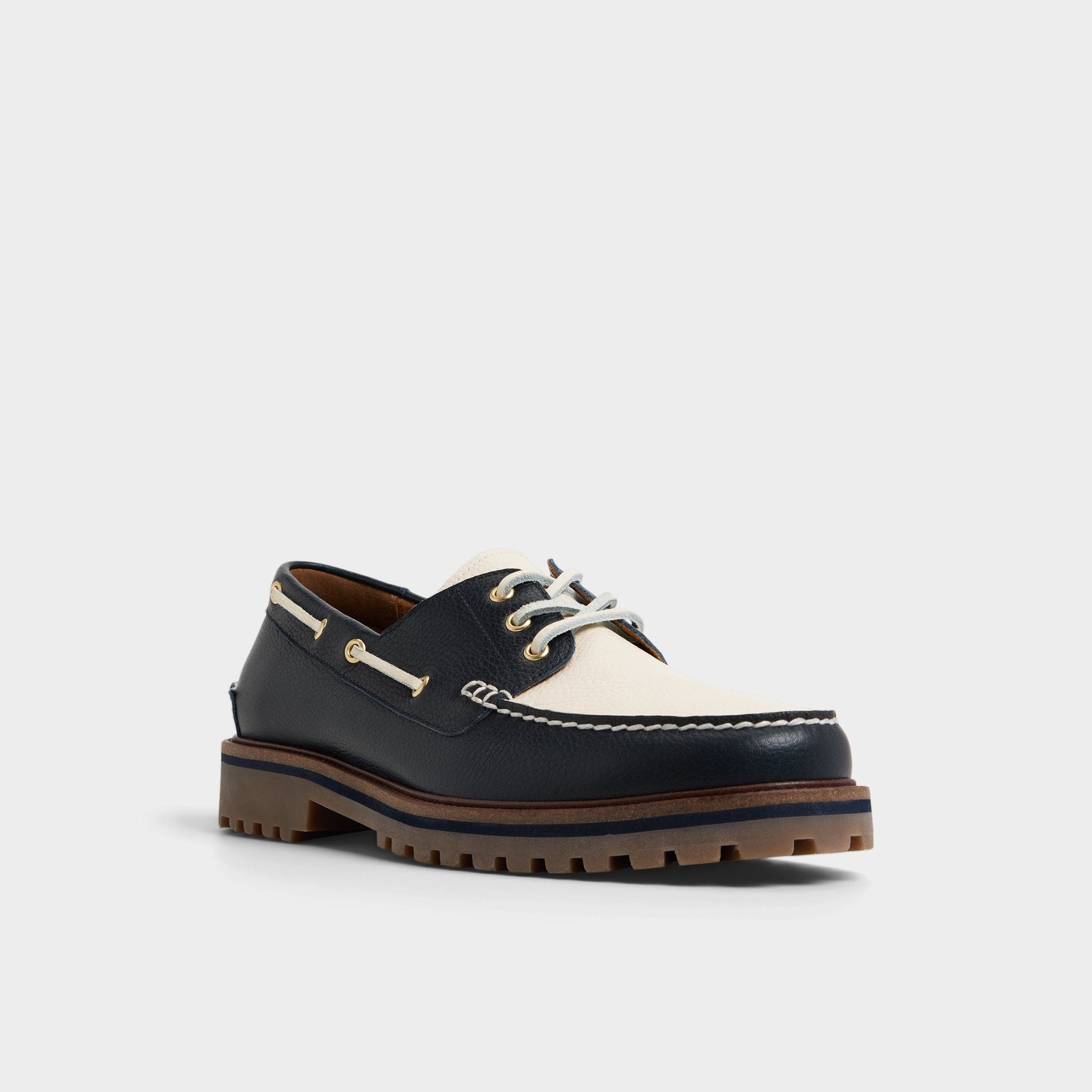 Aldo Cedric in Navy - Boat shoe Men