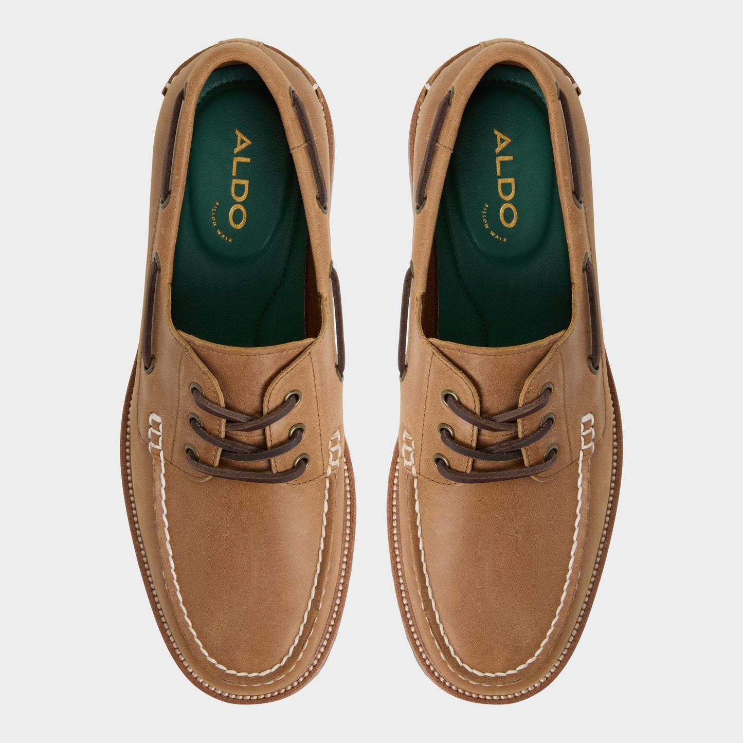 Aldo Cedric in Cognac - Boat shoe Men