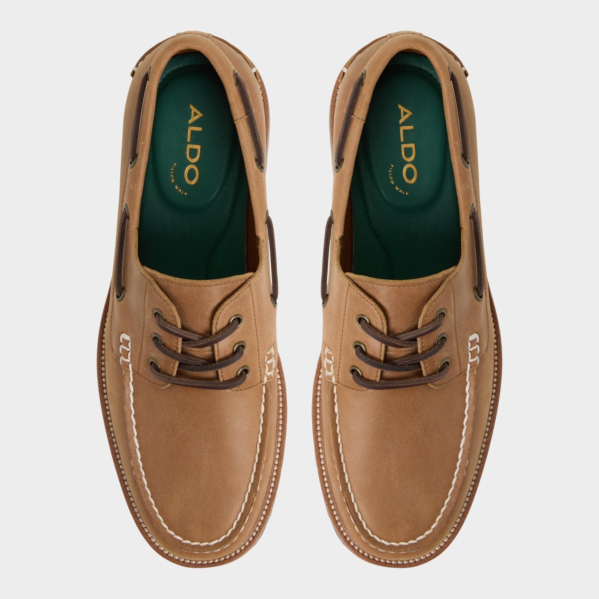 Aldo Cedric in Cognac - Boat shoe Men